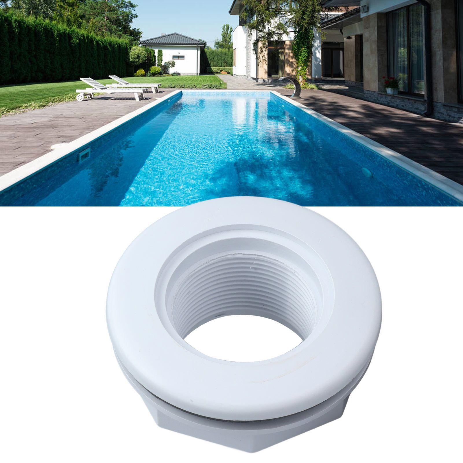 G1‑1/2 In Ground Pool Return Inlet Mount Opening Hydrostream Return Jet view 11