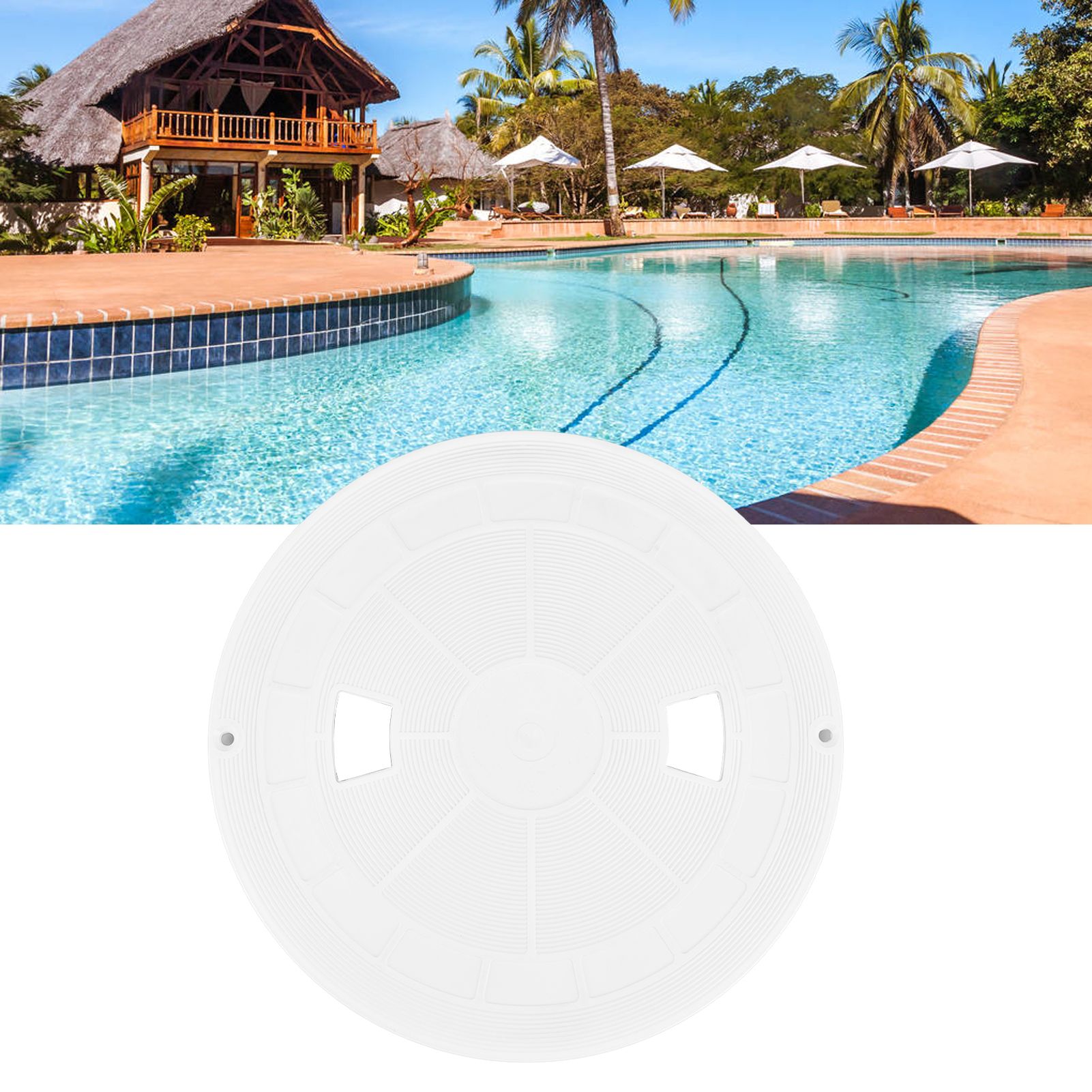 10in Swimming Pool Skimmer Cover Replacement Skimmer Lid Plastic Skimmer view 11