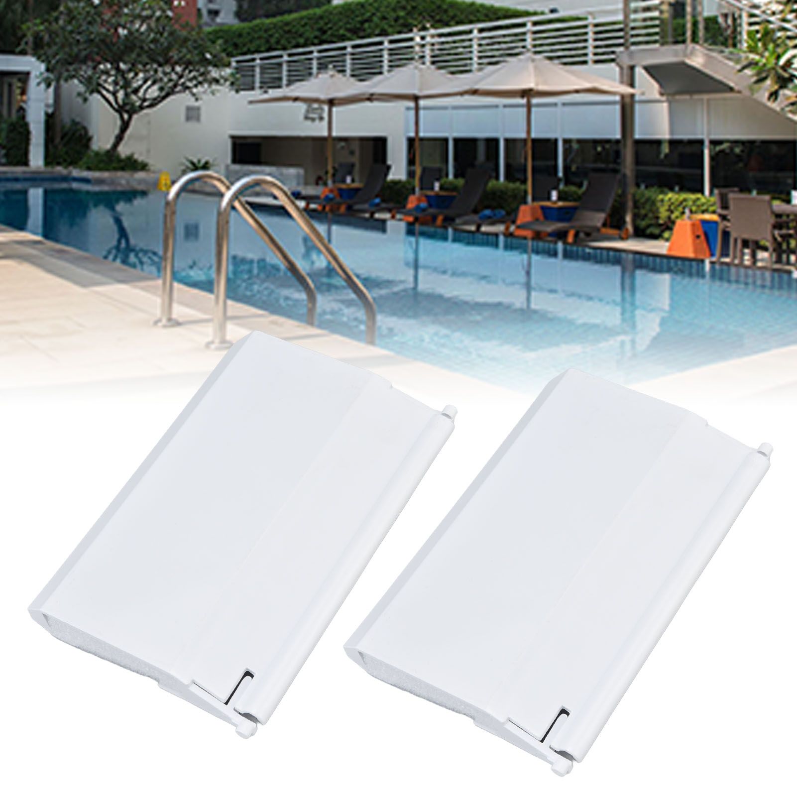 2pcs Skimmer Gate Weir Baffle Swimming Pool Skimmer Weir Gate Assembly view 11