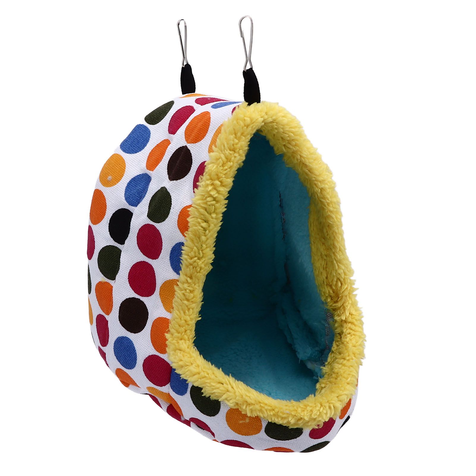 Pet Hamster Cave Bed Soft Comfortable Foldable Portable Thick Warm Easy