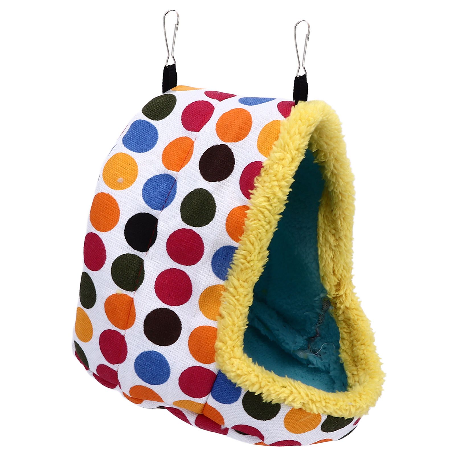 Pet Hamster Cave Bed Soft Comfortable Foldable Portable Thick Warm Easy view 5