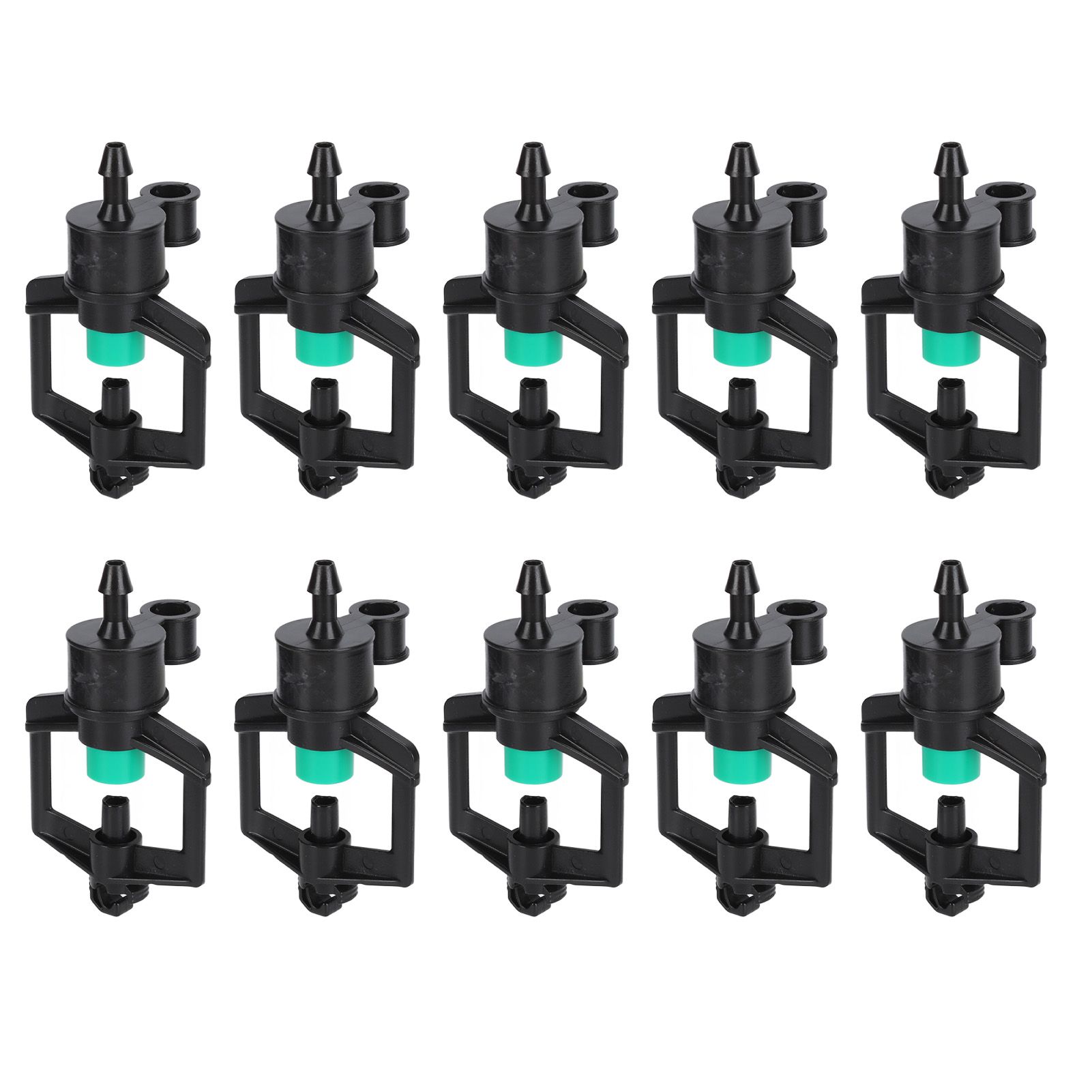 10pcs Watering Drippers 4mm Stable Plastic Irrigation Sprinkler Nozzles with view 2