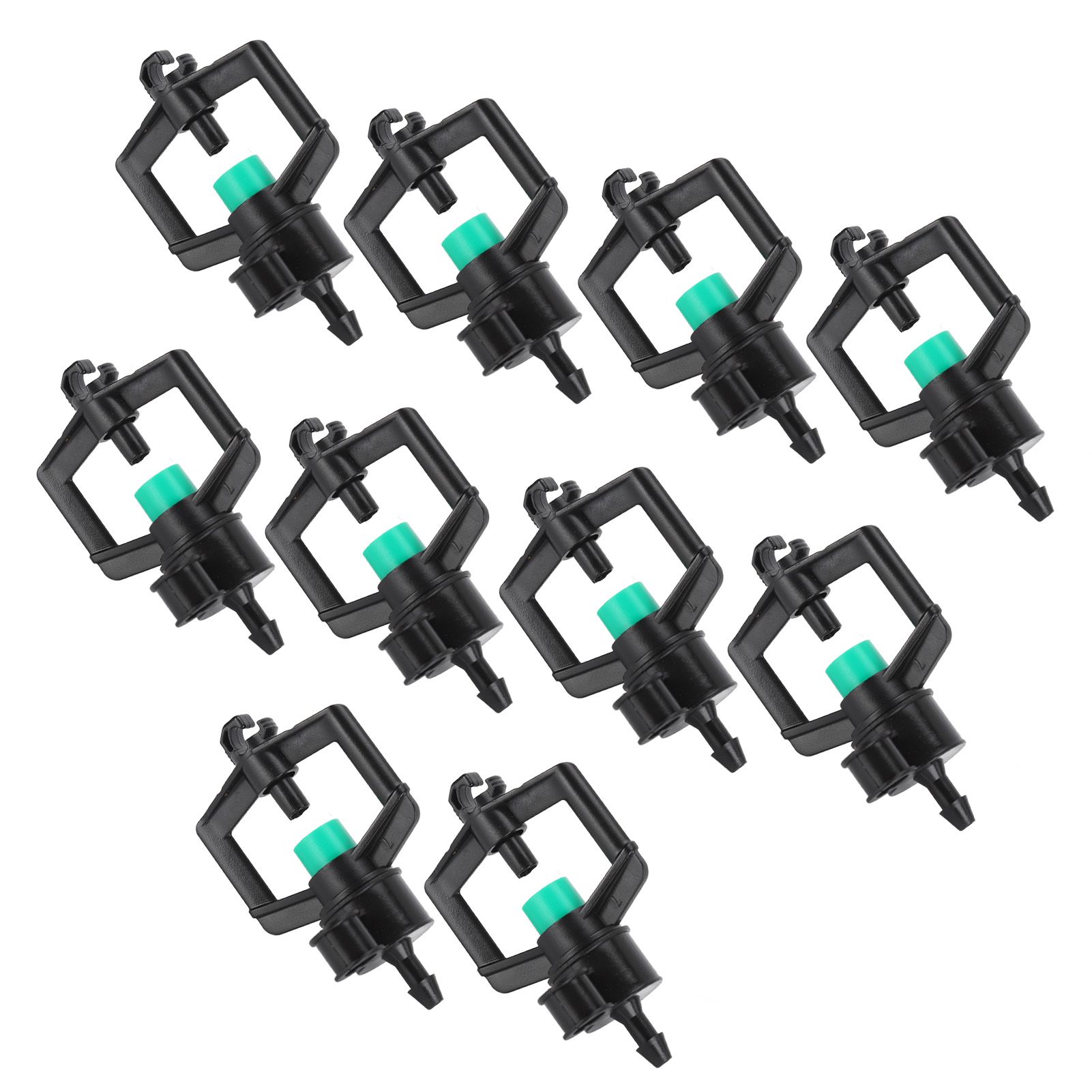 10pcs Watering Drippers 4mm Stable Plastic Irrigation Sprinkler Nozzles with view 9