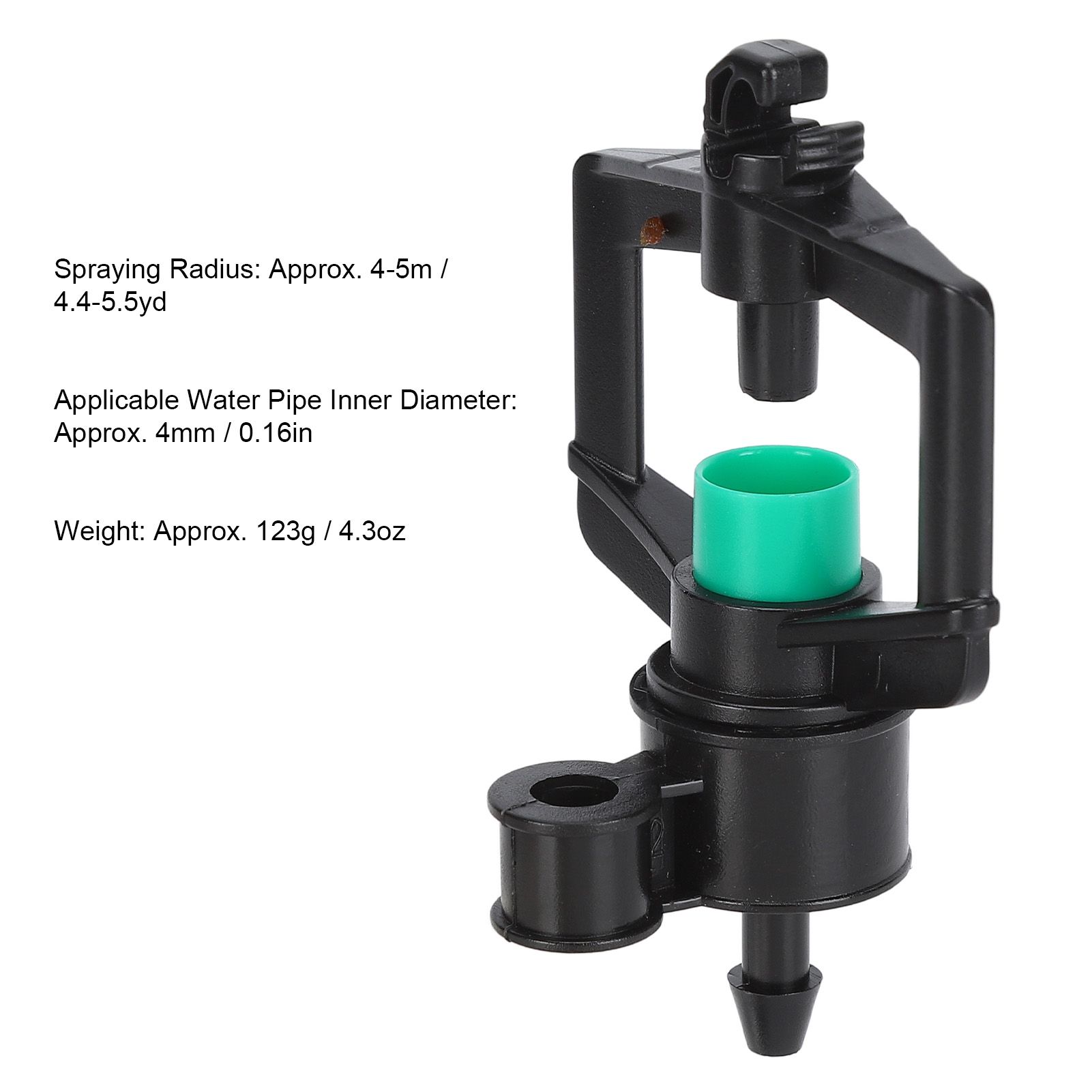 10pcs Watering Drippers 4mm Stable Plastic Irrigation Sprinkler Nozzles with view 13