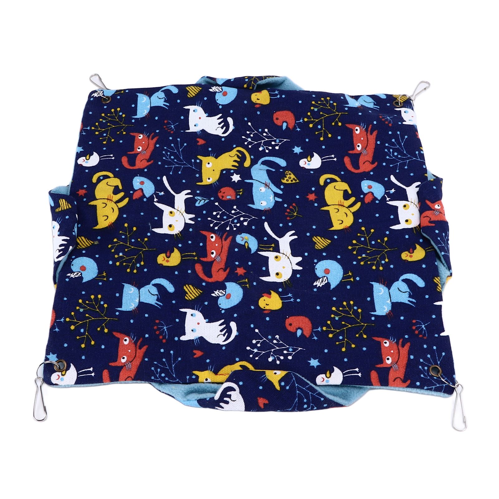Pet Double Layer Warm Hammock Safe Warm Foldable Hanging Pet Sleeping Bag for view 2