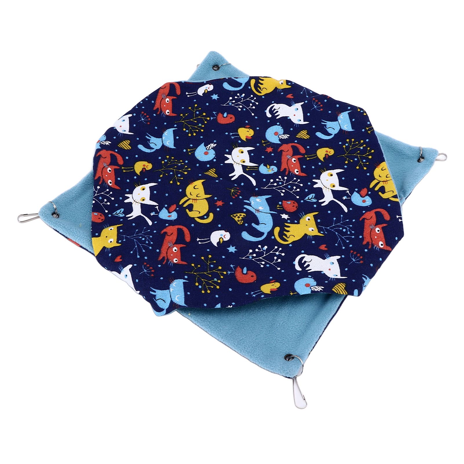 Pet Double Layer Warm Hammock Safe Warm Foldable Hanging Pet Sleeping Bag for view 5