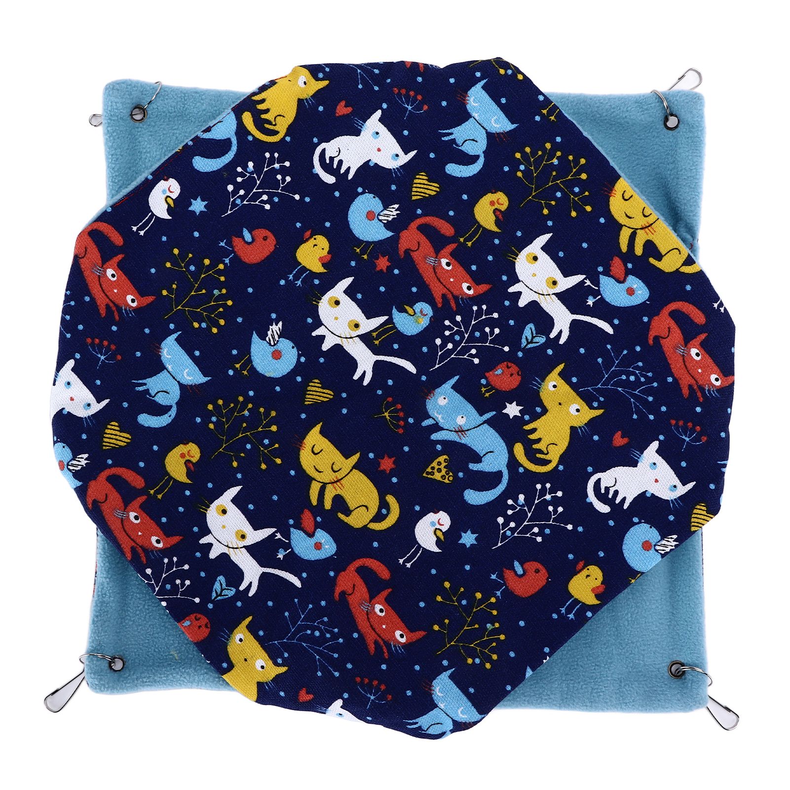 Pet Double Layer Warm Hammock Safe Warm Foldable Hanging Pet Sleeping Bag for view 6