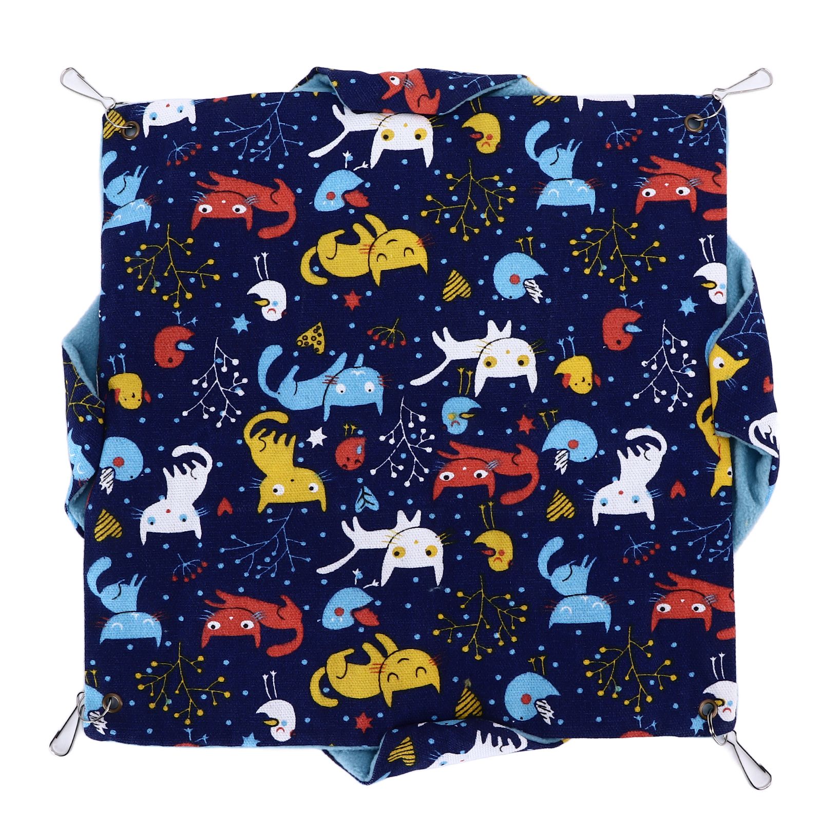 Pet Double Layer Warm Hammock Safe Warm Foldable Hanging Pet Sleeping Bag for view 7