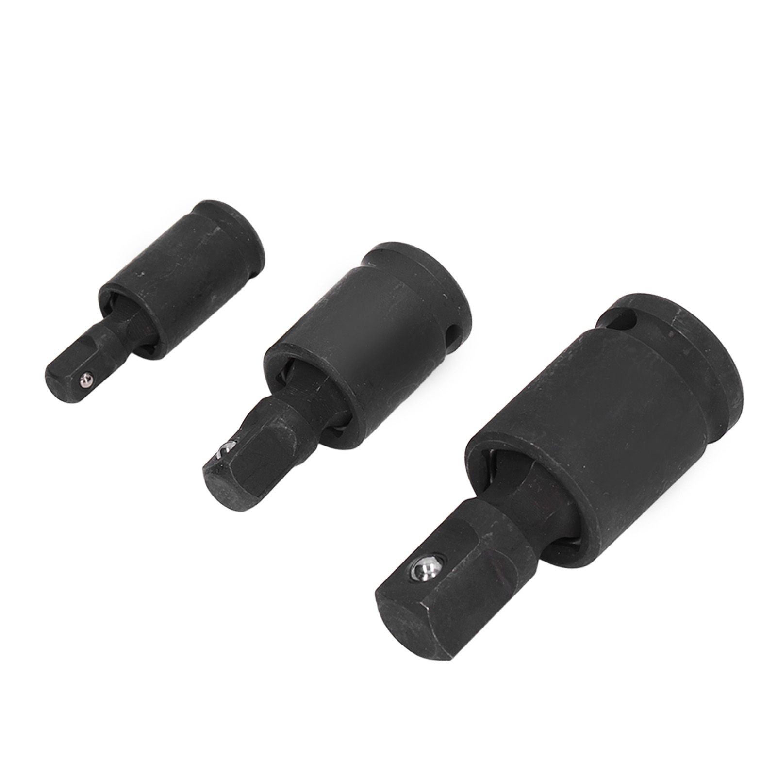 3PCS Universal Joint Socket Adapter 1/2 1/4 3/8 Drive Impact Adapter Socket view 13