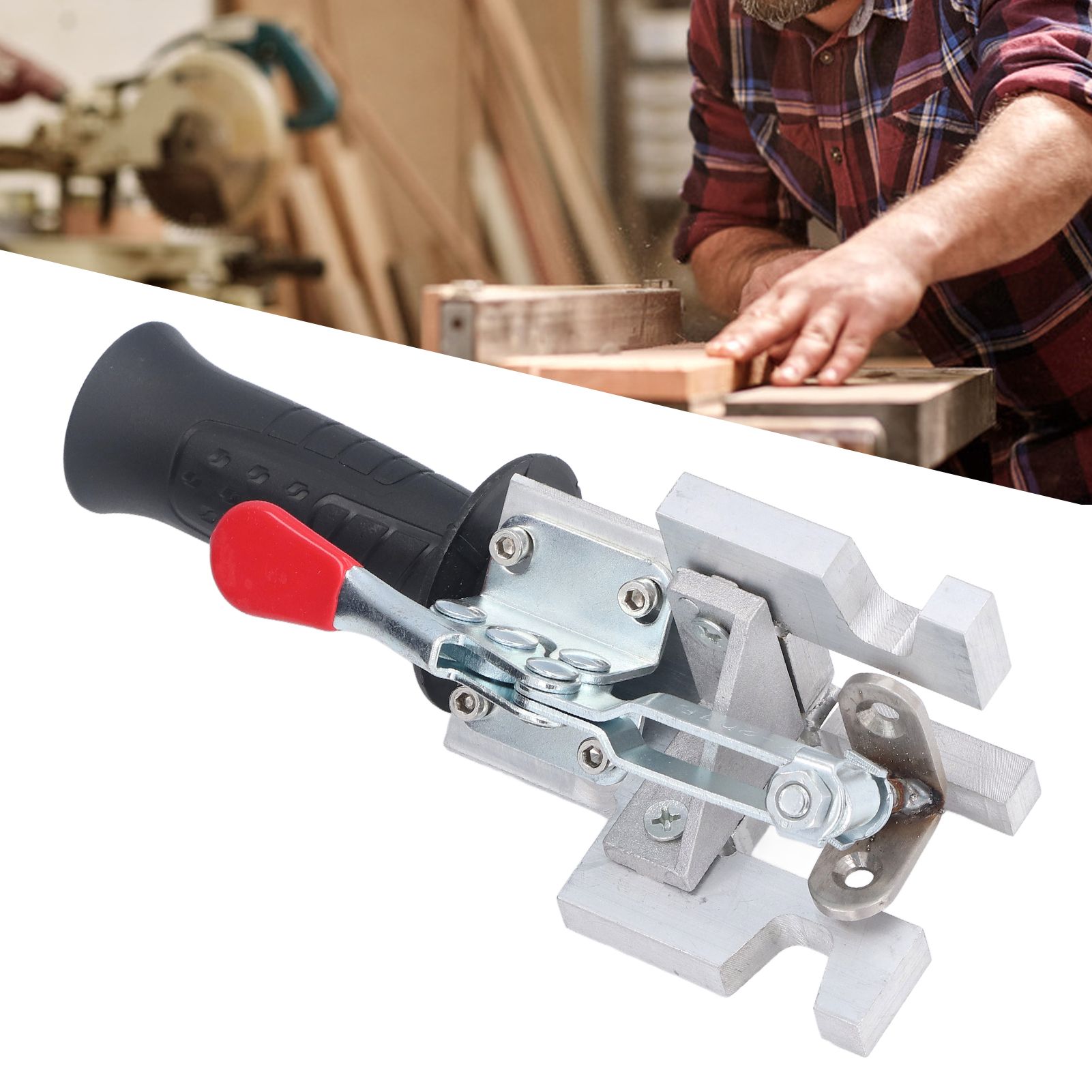 Woodworking 90° Right Angle Clamp DIY Positioning Corner Clamp for Furniture view 11