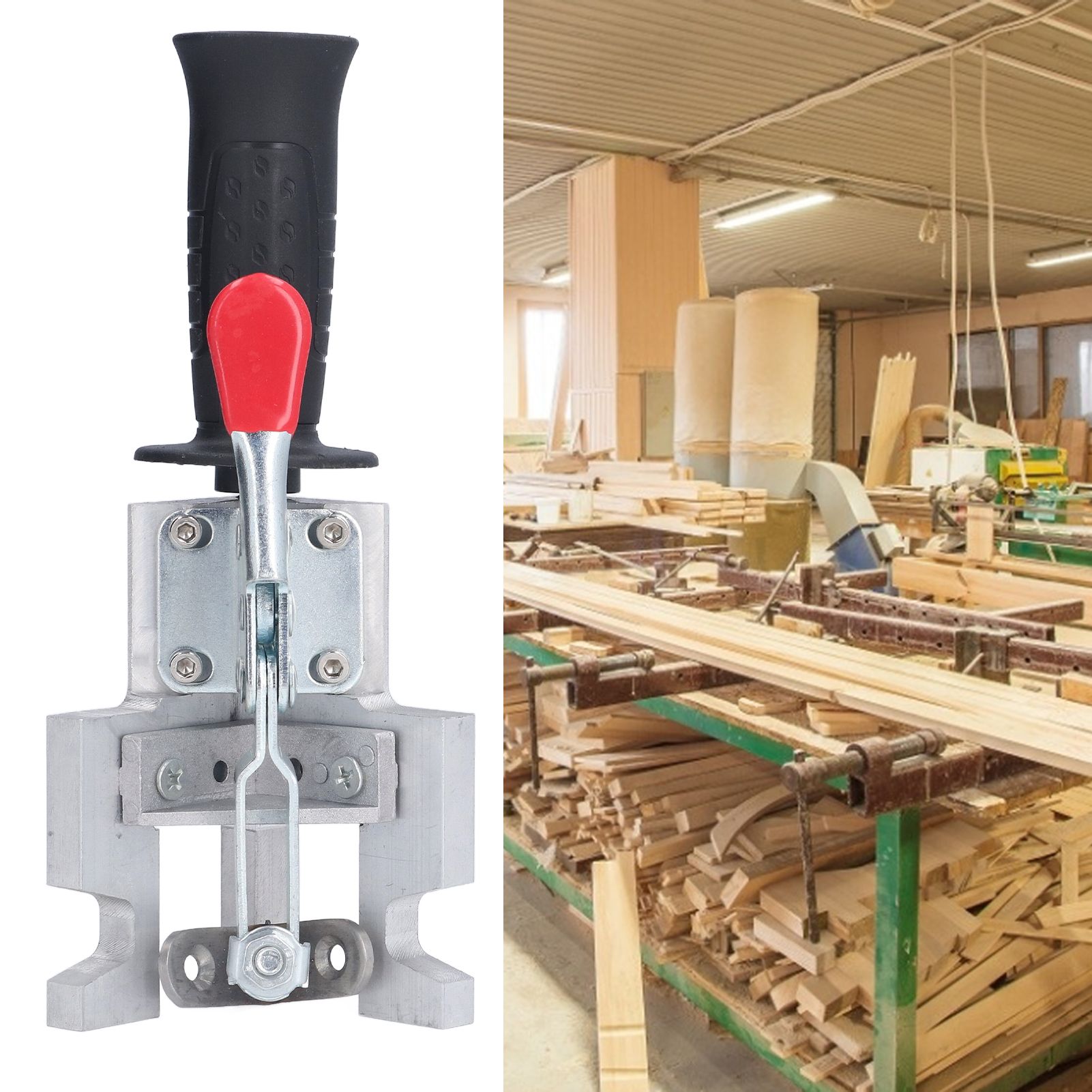Woodworking 90° Right Angle Clamp DIY Positioning Corner Clamp for Furniture view 12