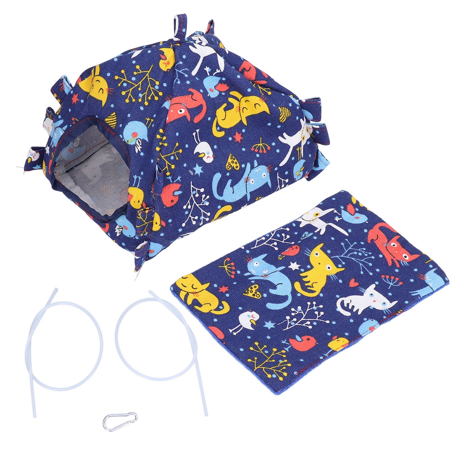 Bird Bed Hook Design Save Space Foldable Portable Soft Comfortable Hangable view 3