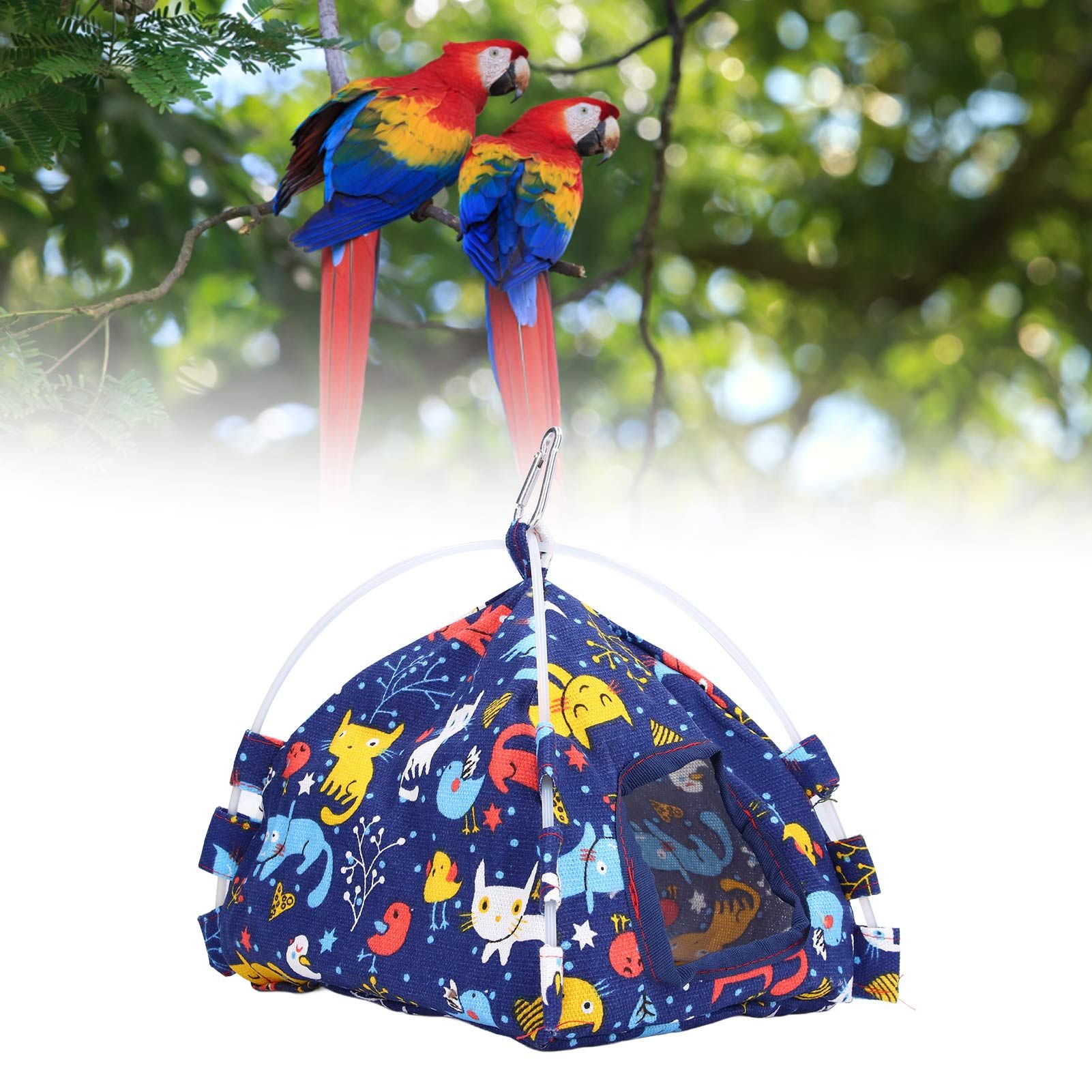 Bird Bed Hook Design Save Space Foldable Portable Soft Comfortable Hangable view 12