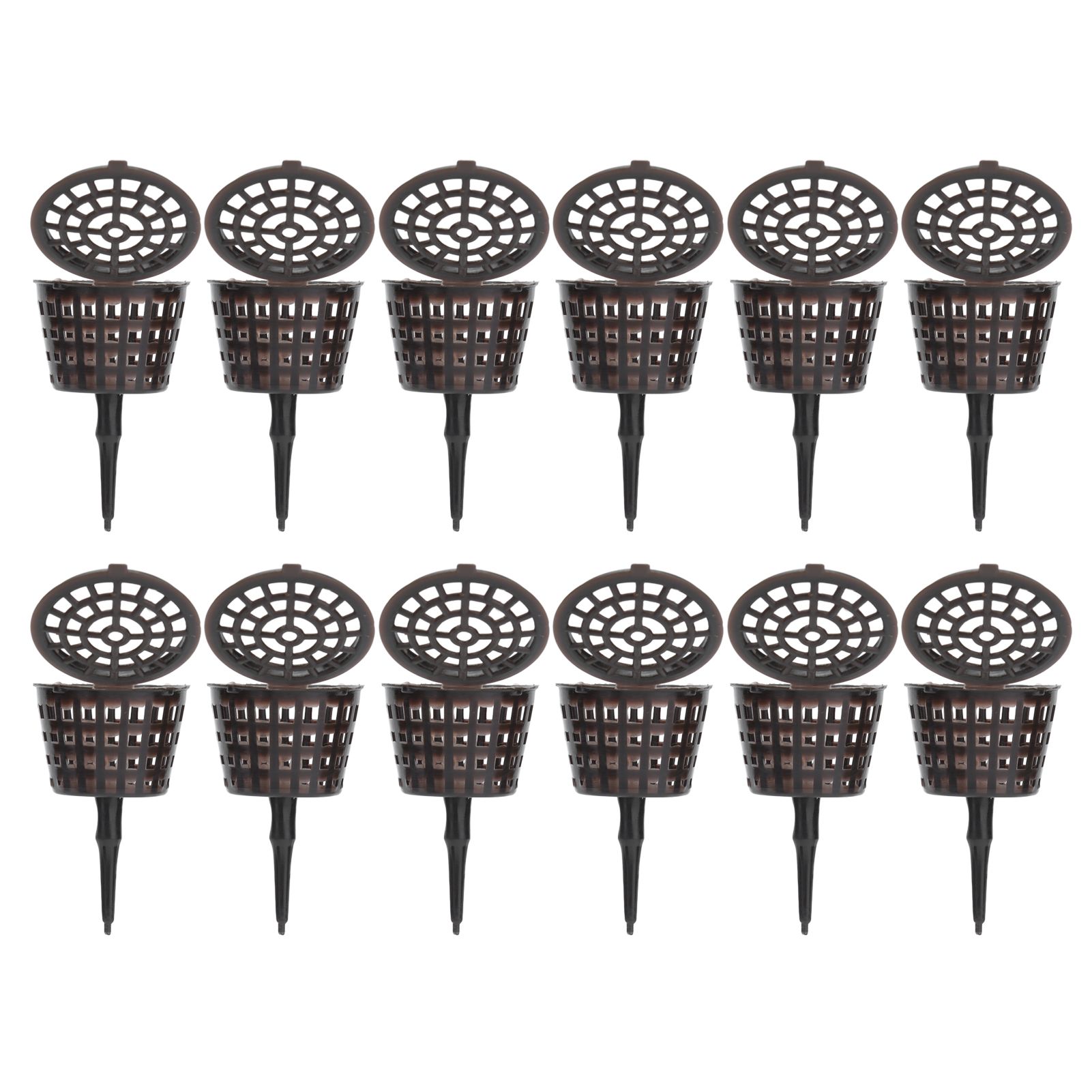 50Pcs Fertilizer Basket Plastic Sturdy Durable Planting Fertilization Box for view 4