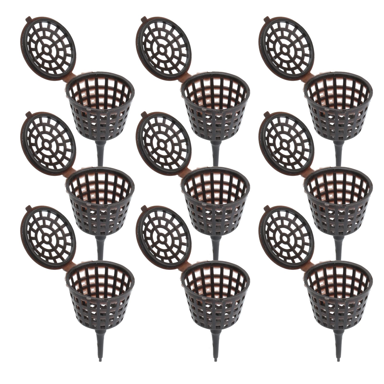 50Pcs Fertilizer Basket Plastic Sturdy Durable Planting Fertilization Box for view 6