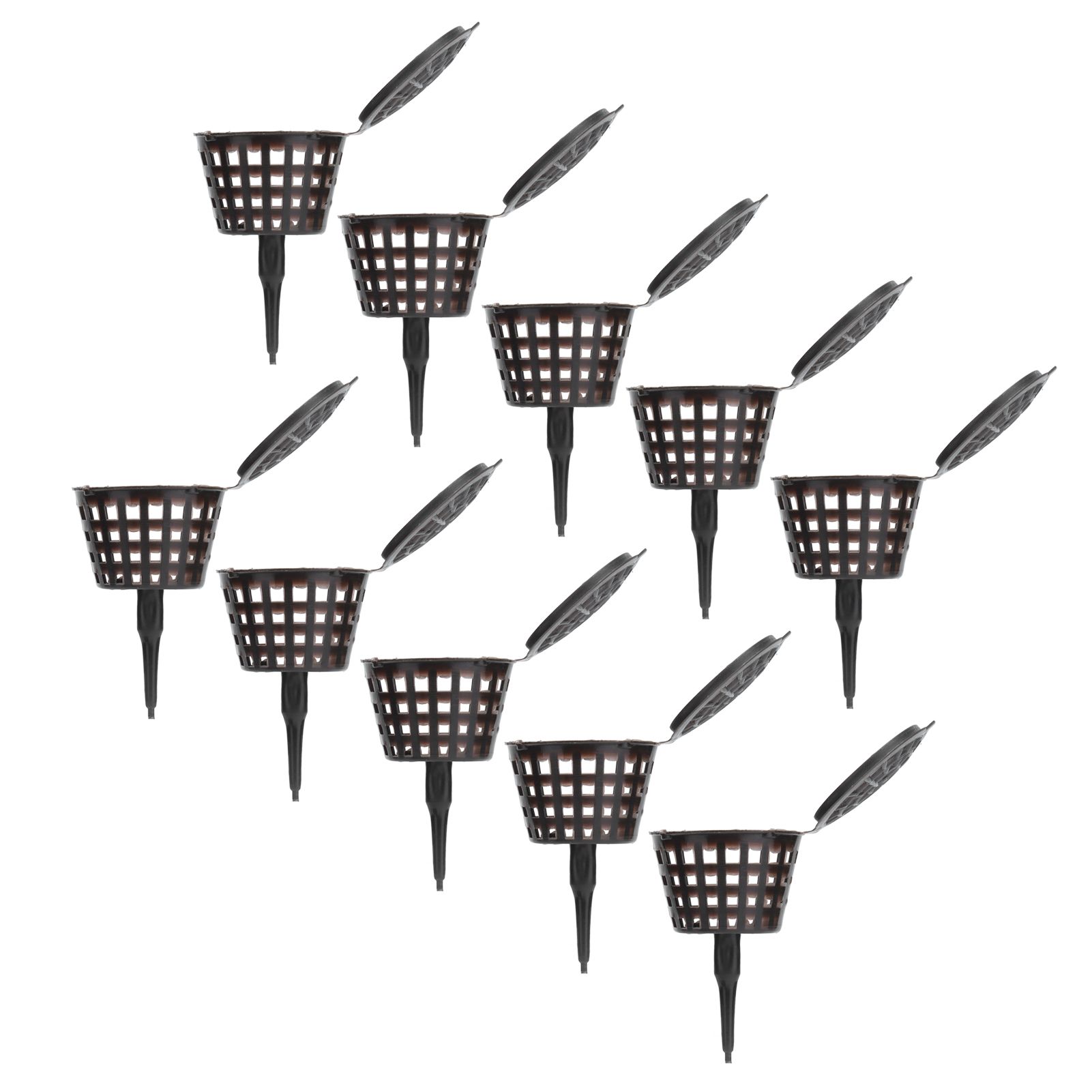 50Pcs Fertilizer Basket Plastic Sturdy Durable Planting Fertilization Box for view 7