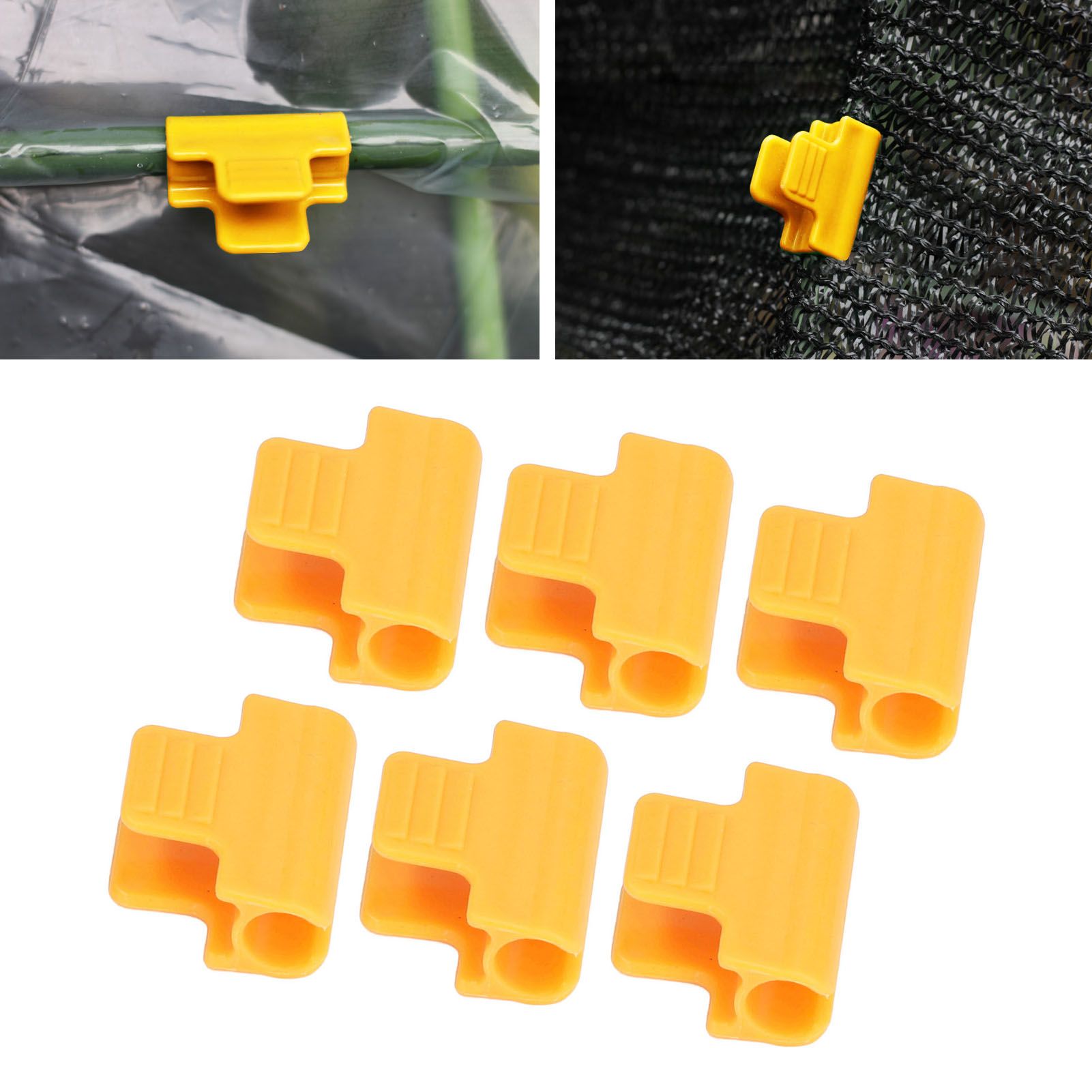 50pcs/set Shade Cloth Clips Rust Resistance Steel Wire Pressure Film Clip for view 11