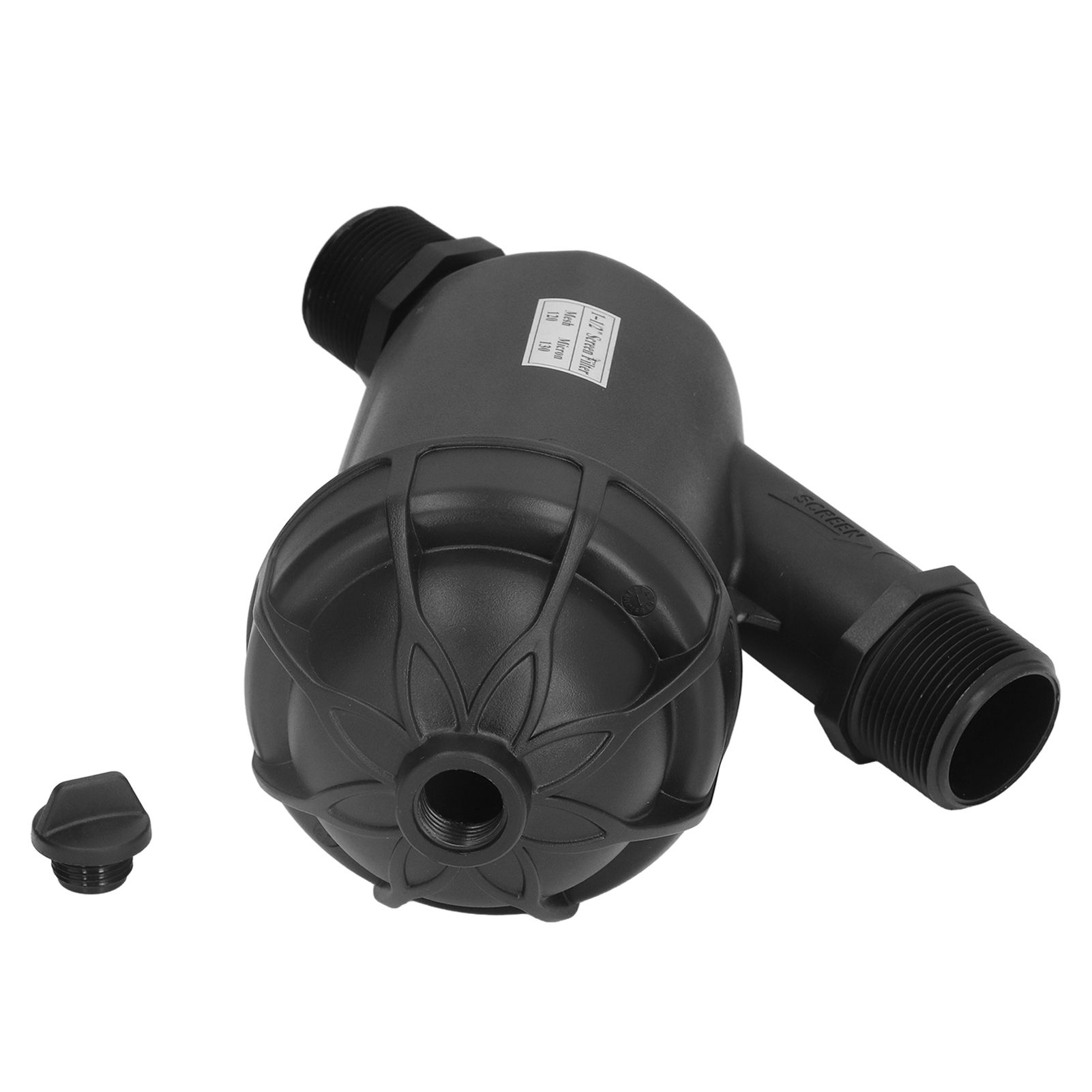 120 Mesh Drip Filter G1‑1/2 Male Thread Disc Filter for Gardening Agriculture — image 1