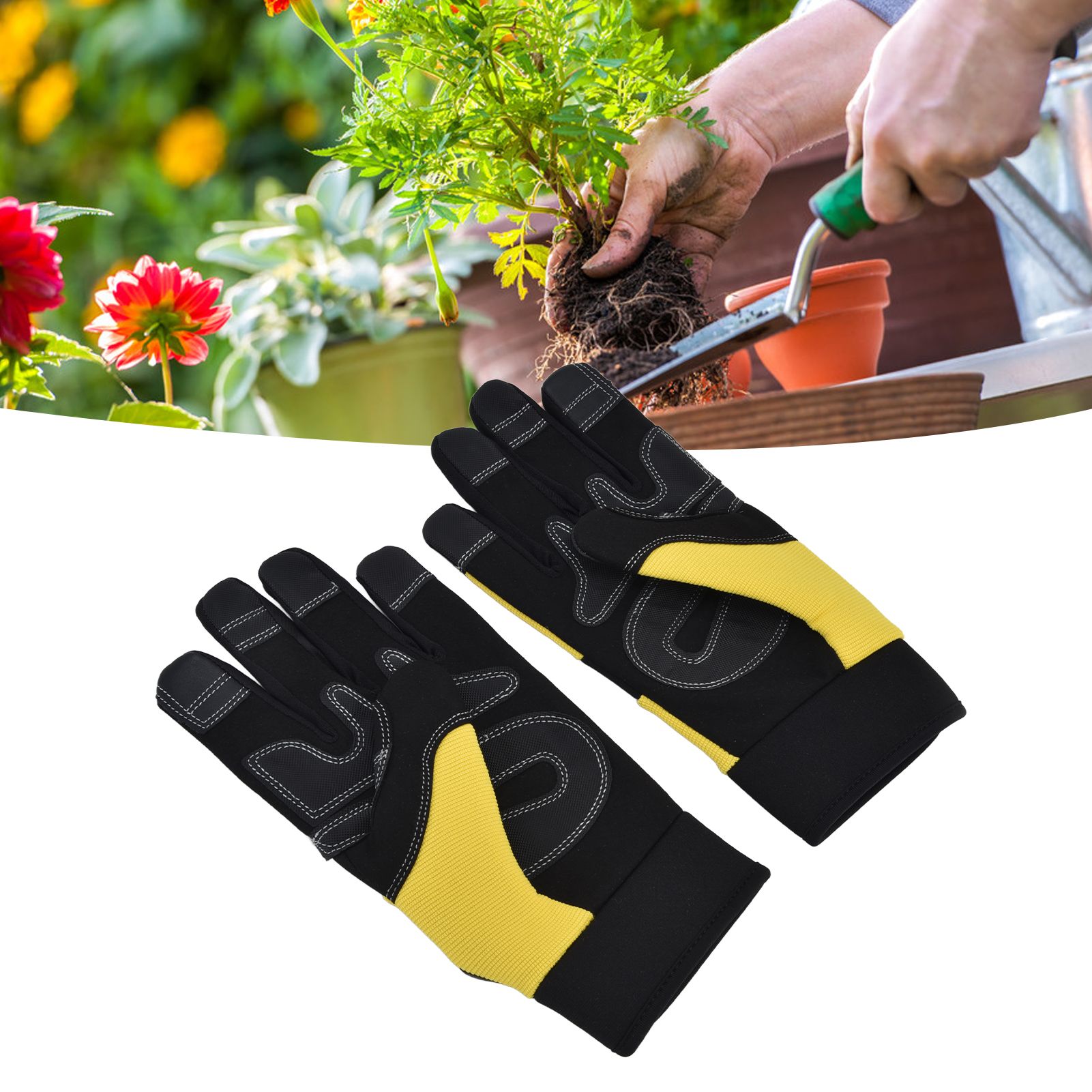 Gardening Work Gloves Screen Touching Yard Landscape Working Gloves Universal view 12