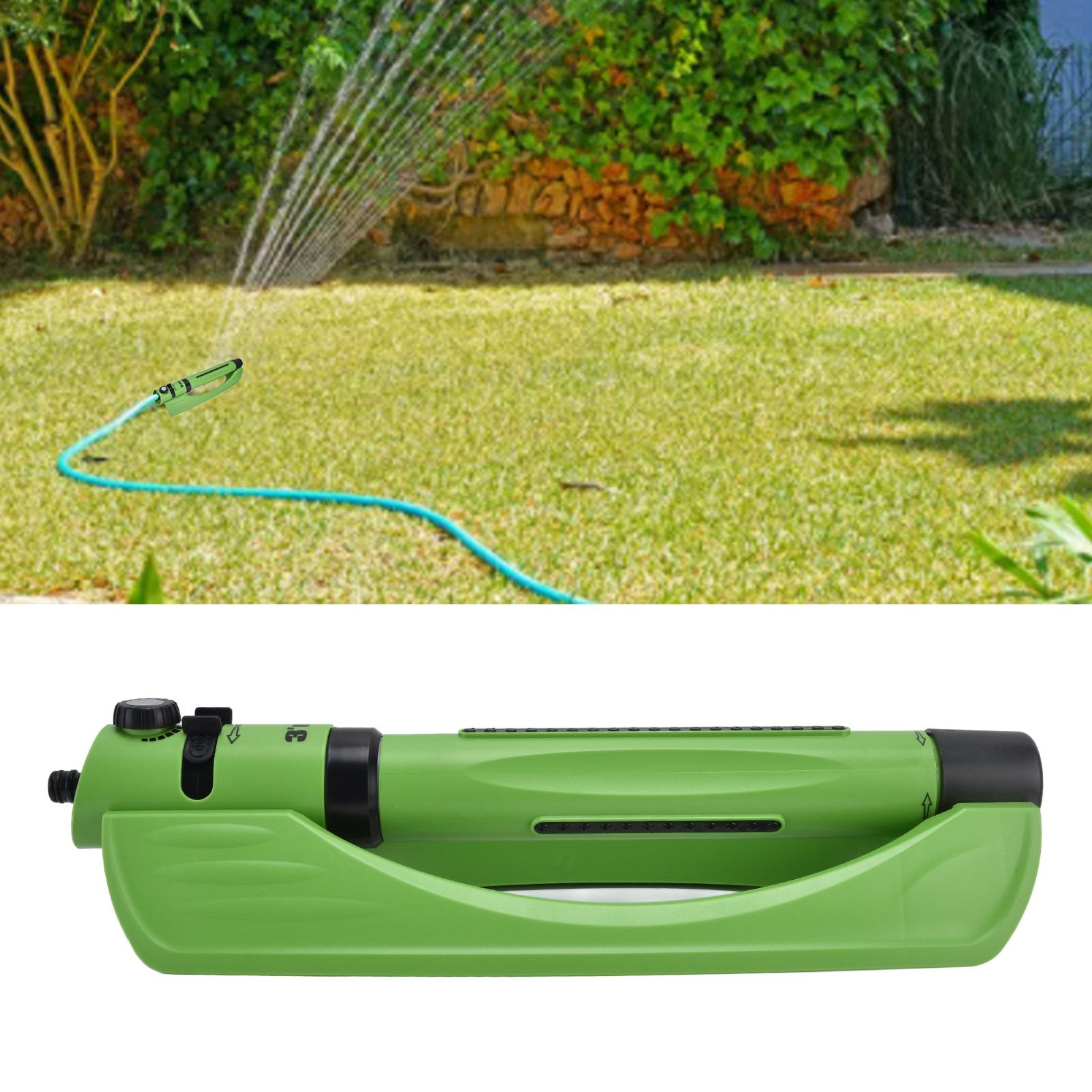 Lawn Automatic Watering Tool 3 In 1 Oscillating Sprinkler Adjustable Holes view 11