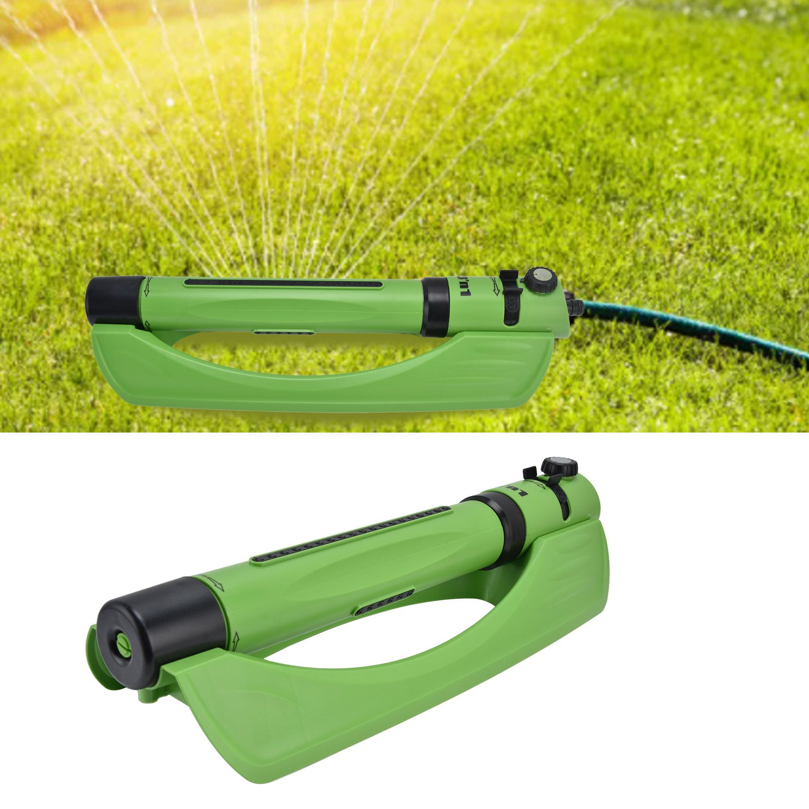 Lawn Automatic Watering Tool 3 In 1 Oscillating Sprinkler Adjustable Holes view 12