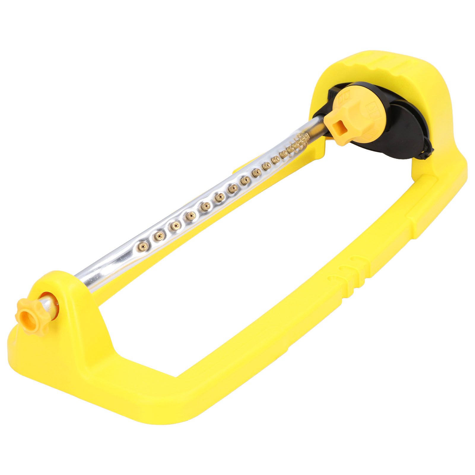 Oscillating Sprinkler 18 Holes Large Coverage Automatic Rotation Water view 10