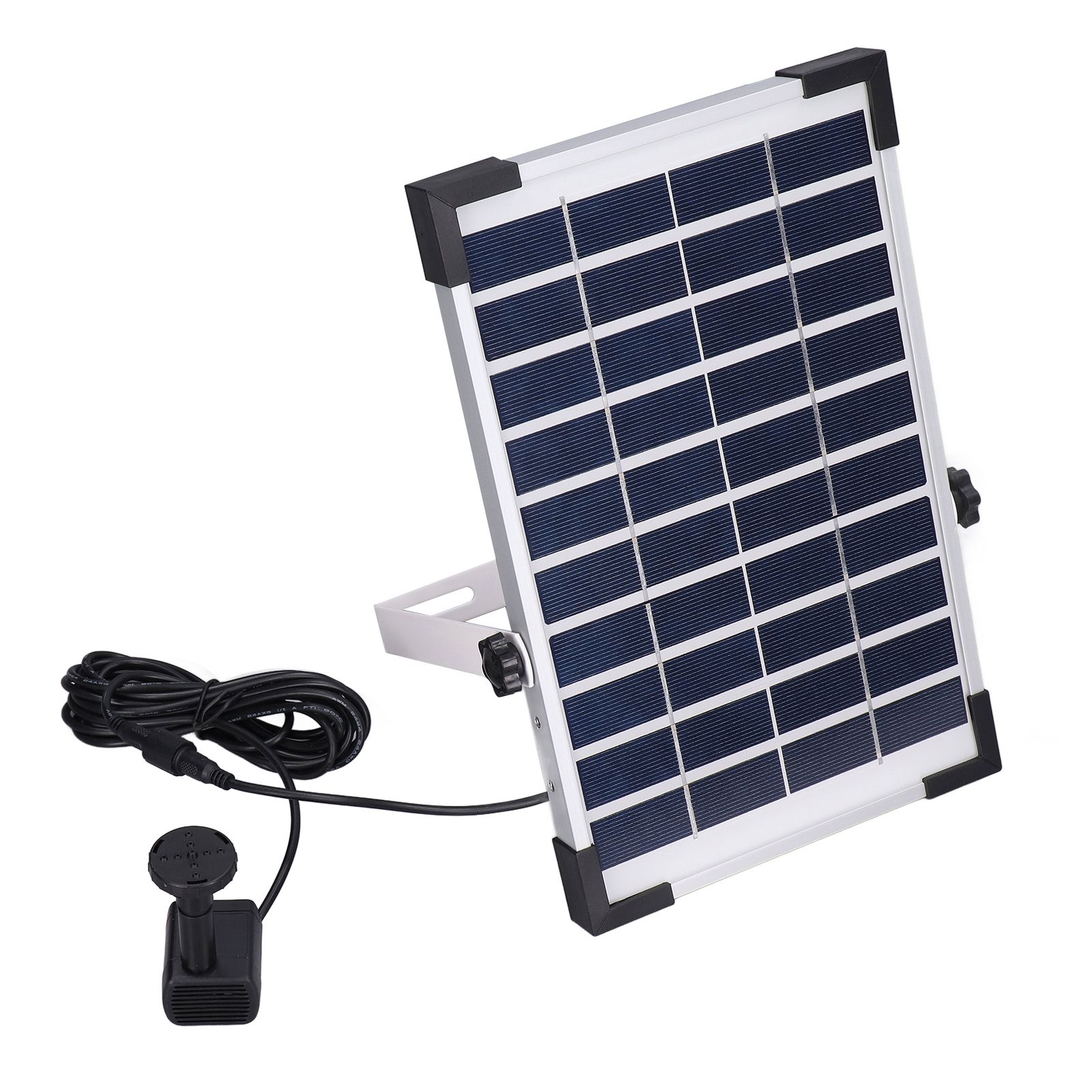 Solar Fountain Solar Powered 10000 Hours Life Fine Workmanship Simple view 2