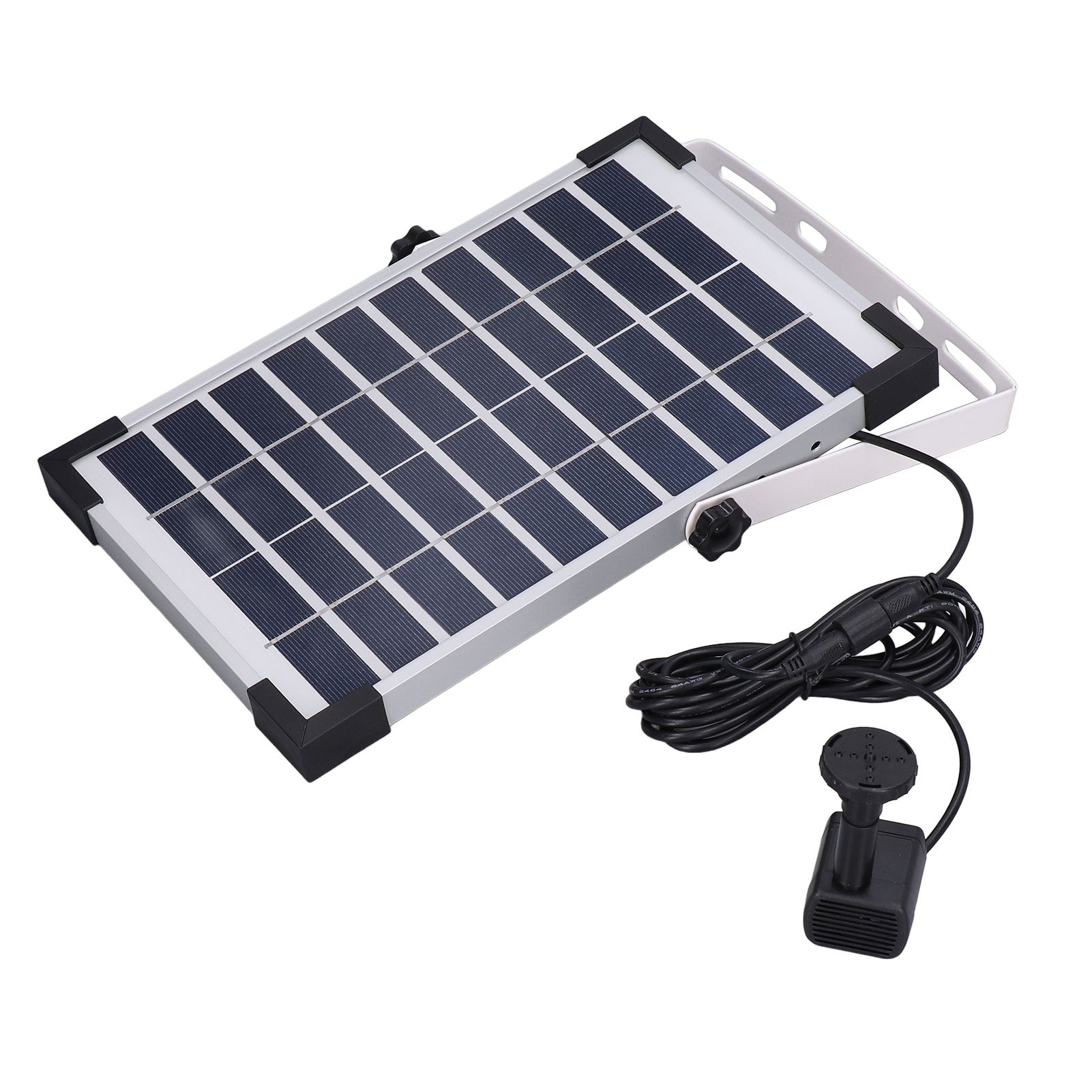Solar Fountain Solar Powered 10000 Hours Life Fine Workmanship Simple view 8
