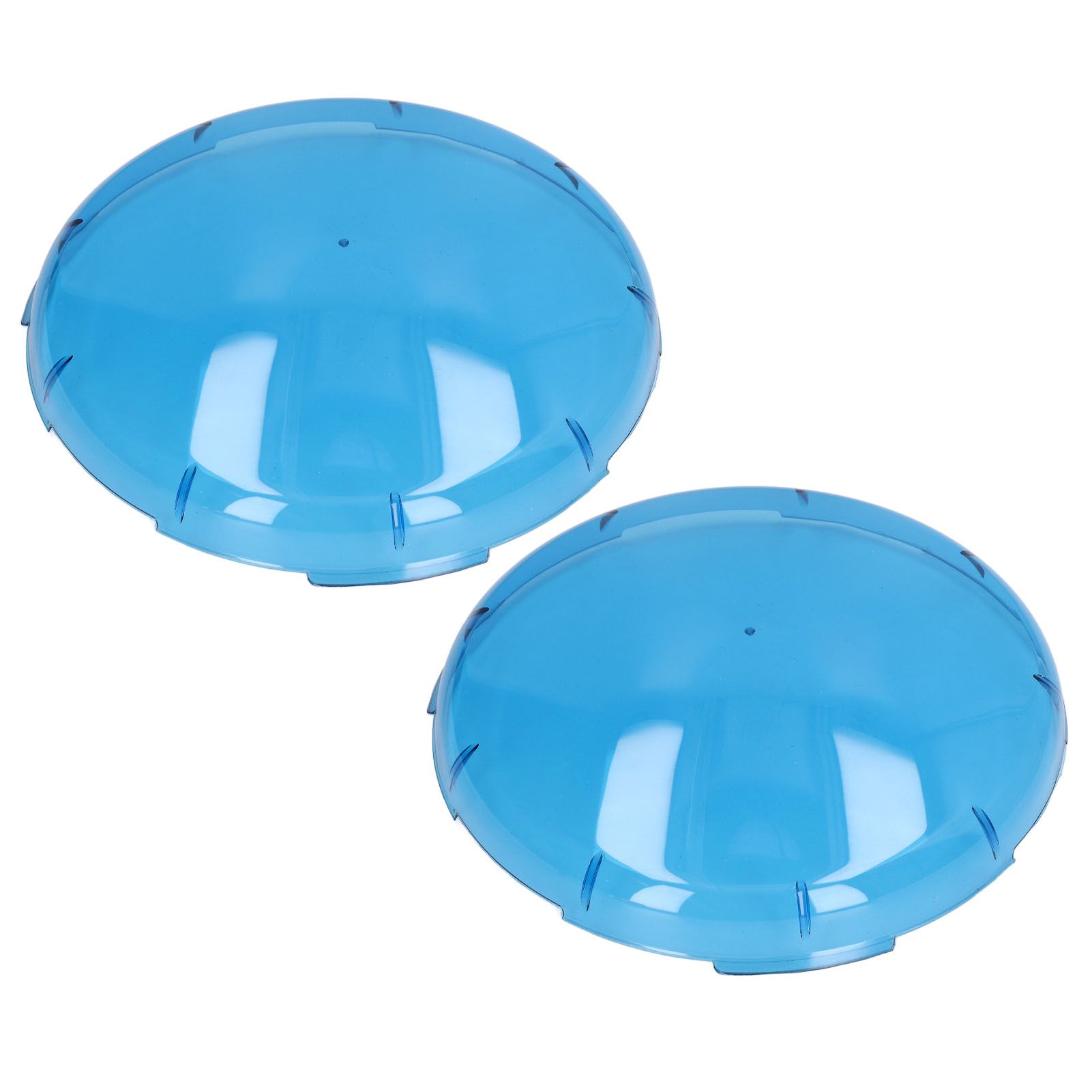 2Pcs 19cm Pool Lamp Lens Cover Swimming Pond Light Blue Transparent Lid for view 2