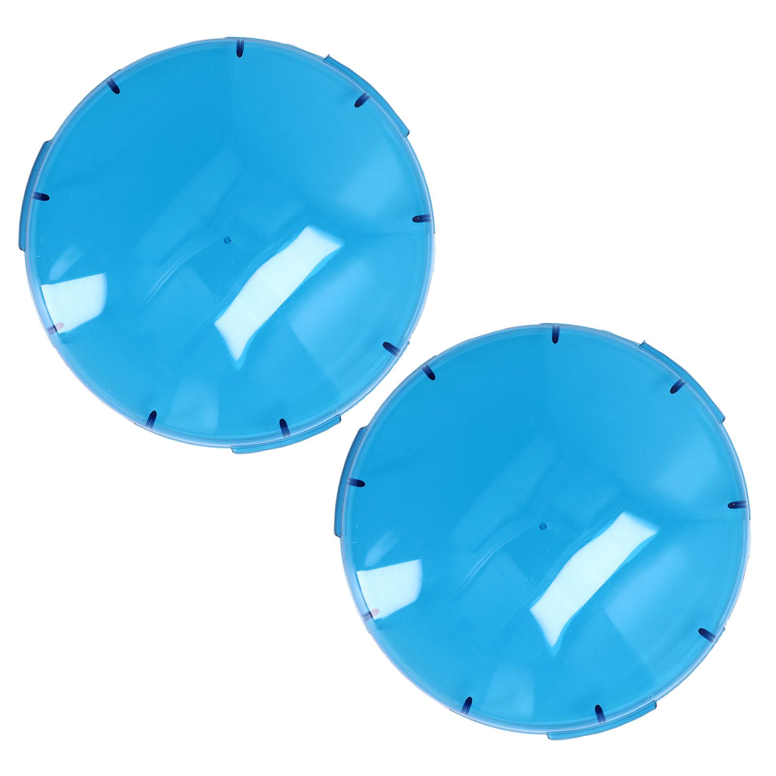 2Pcs 19cm Pool Lamp Lens Cover Swimming Pond Light Blue Transparent Lid for view 9