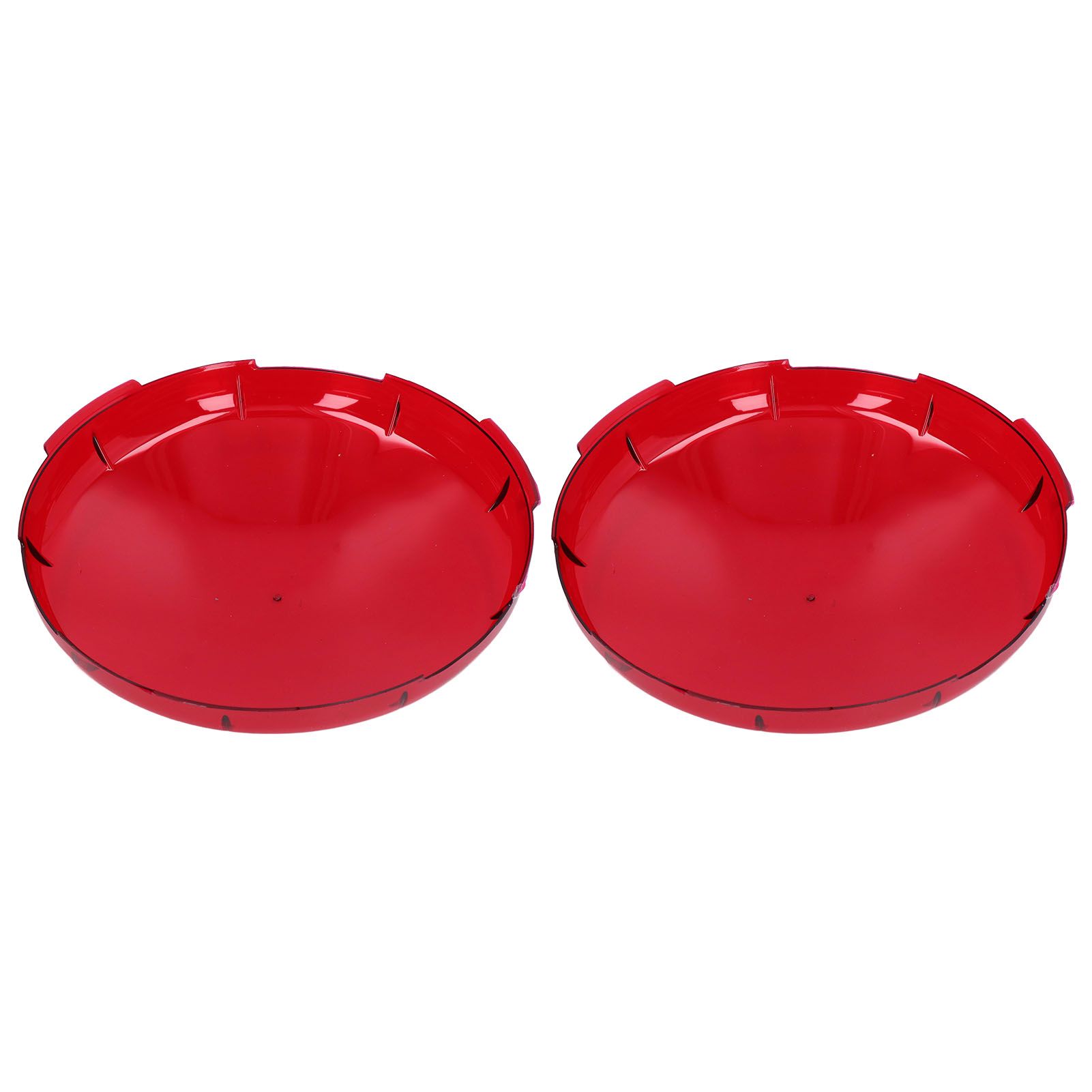 2Pcs Pool Lens Cover Plastic Red Transparent Underwater Light Lens Covers for view 6