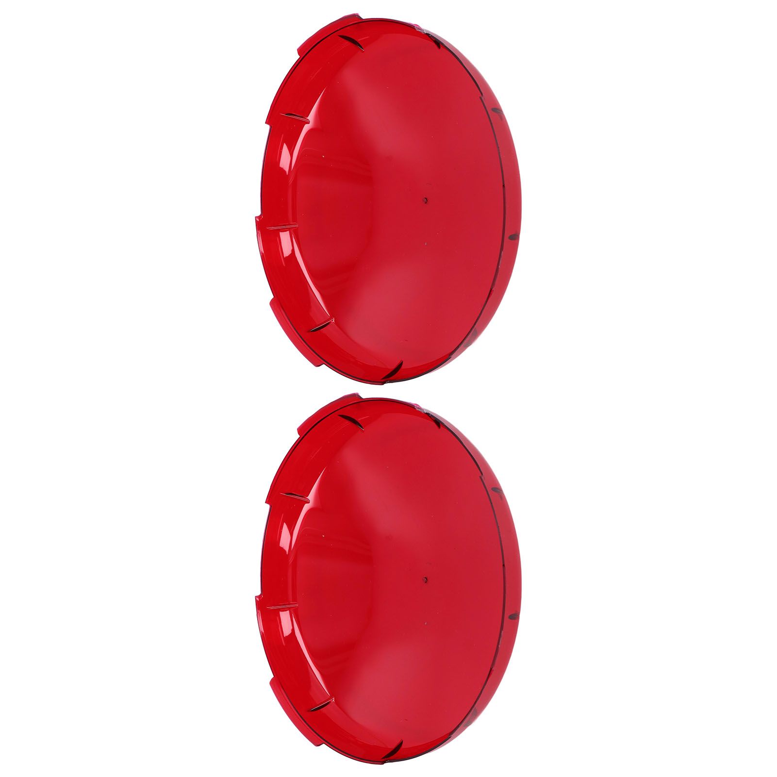 2Pcs Pool Lens Cover Plastic Red Transparent Underwater Light Lens Covers for view 7