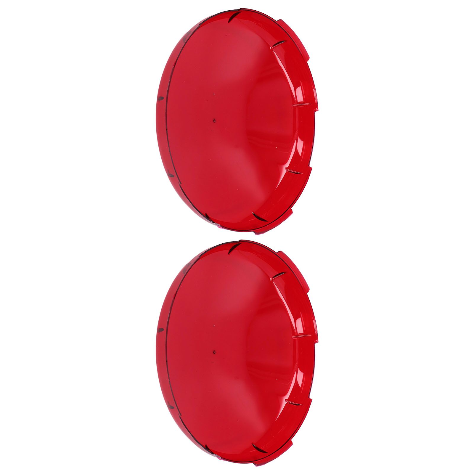 2Pcs Pool Lens Cover Plastic Red Transparent Underwater Light Lens Covers for view 8