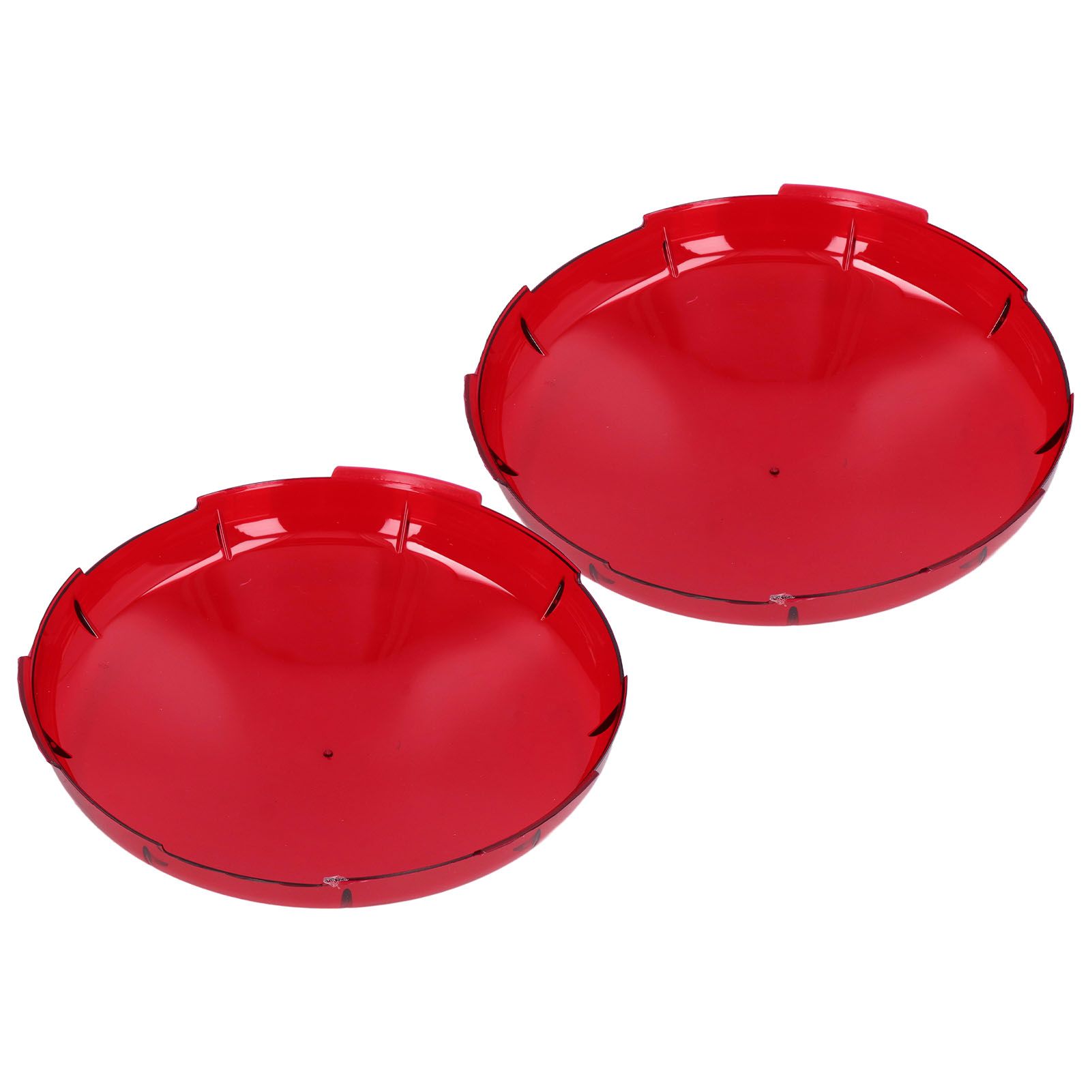 2Pcs Pool Lens Cover Plastic Red Transparent Underwater Light Lens Covers for view 9