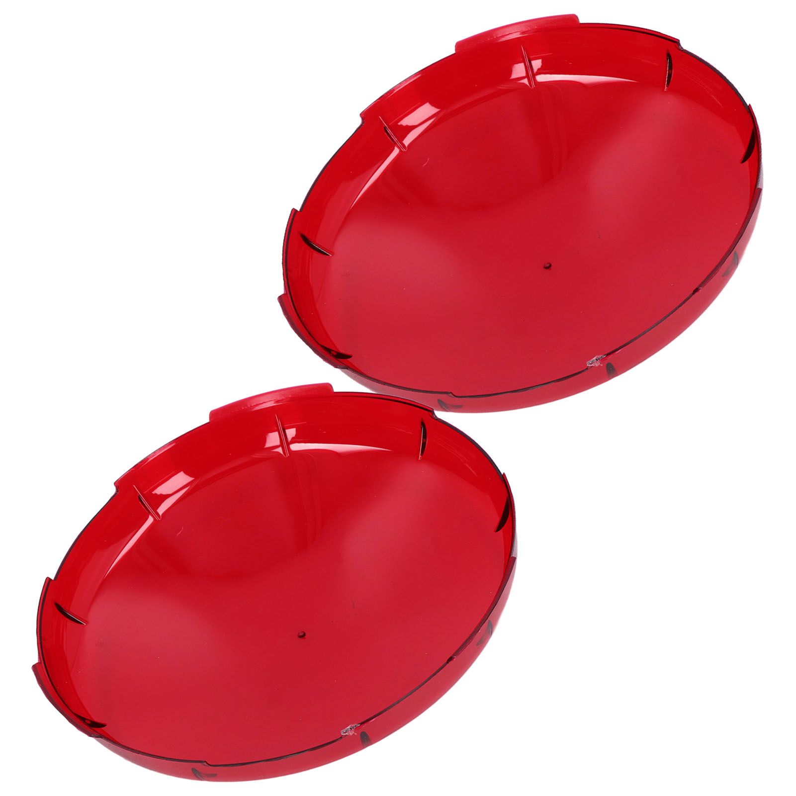 2Pcs Pool Lens Cover Plastic Red Transparent Underwater Light Lens Covers for view 10