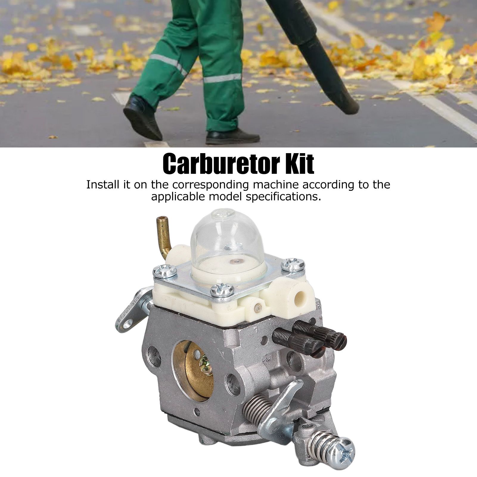 Carburetor Kit Leaf Blower Carb Accessory Replacement Tool Set for WTA‑33‑1 PB‑250 view 14