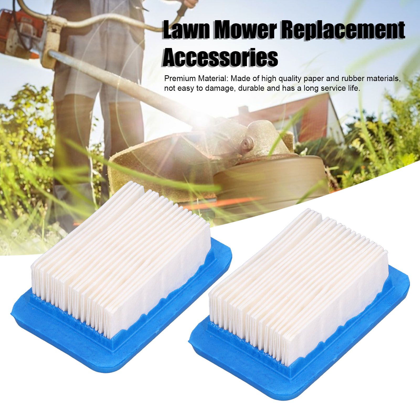 Air Filter Spark Plug Fuel Filter for PB‑403 PB‑403H Lawn Mower Replacement view 13