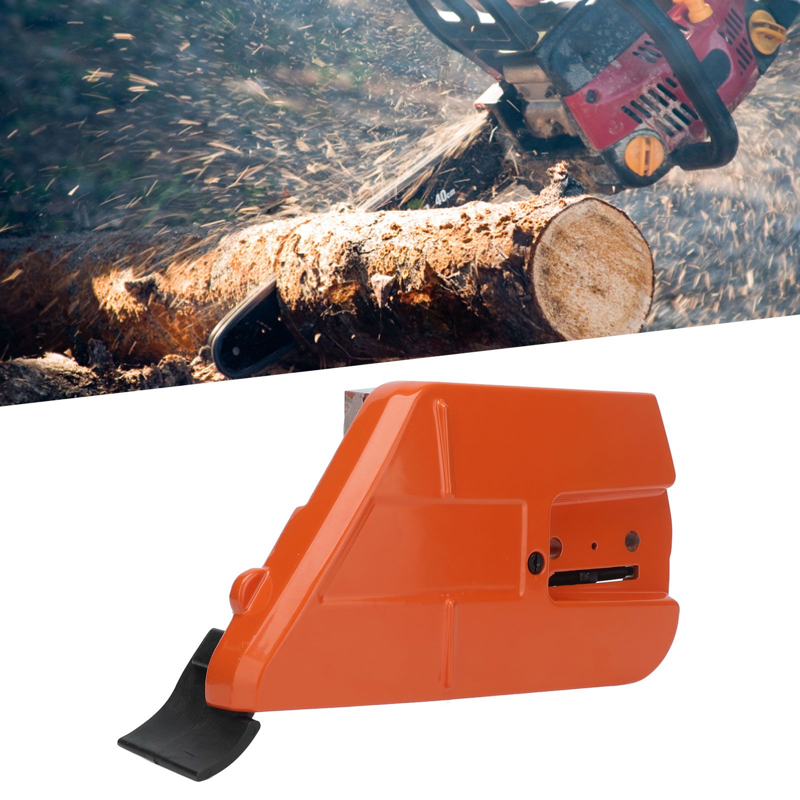 Chainsaw Clutch Cover Side Cover Replacecment for Husqvarna 362 365 371 372 view 11