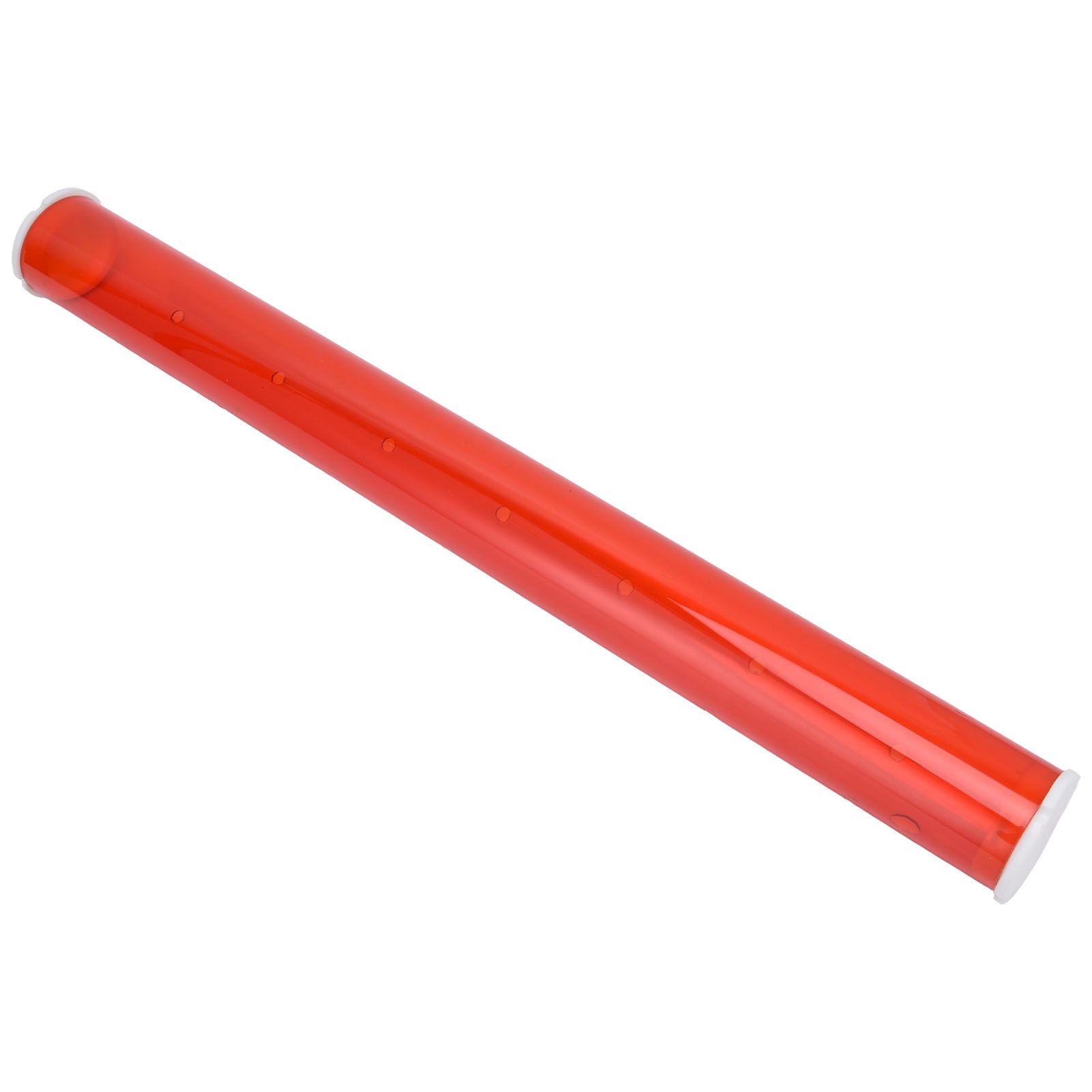 Long Pipe Bird Feeder Red Transparent Outdoor Bird Feeder Tube Wild Bird view 4