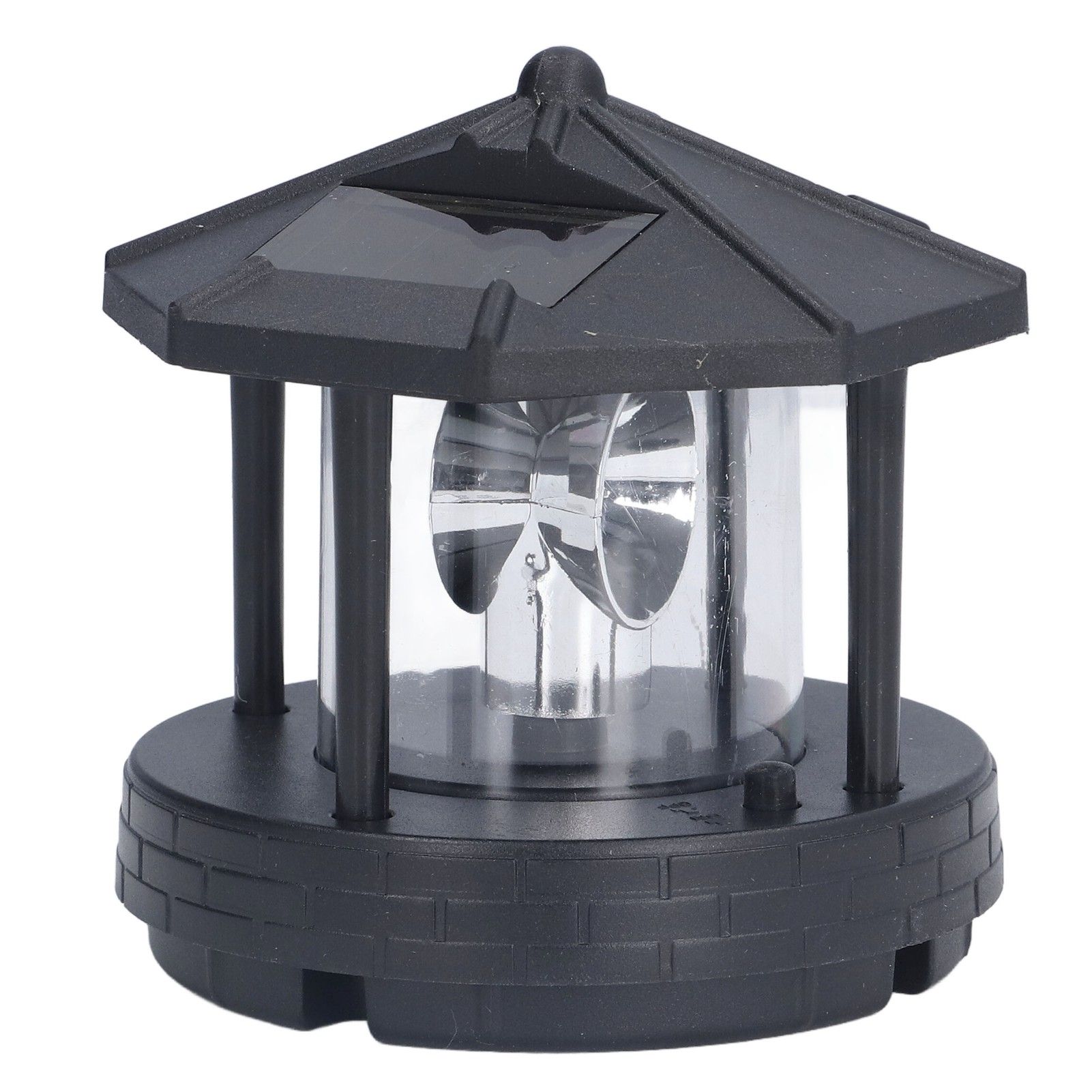 LED Solar Light Unique Tower Design 360 Degree Rotation Energy Saving Easy view 2