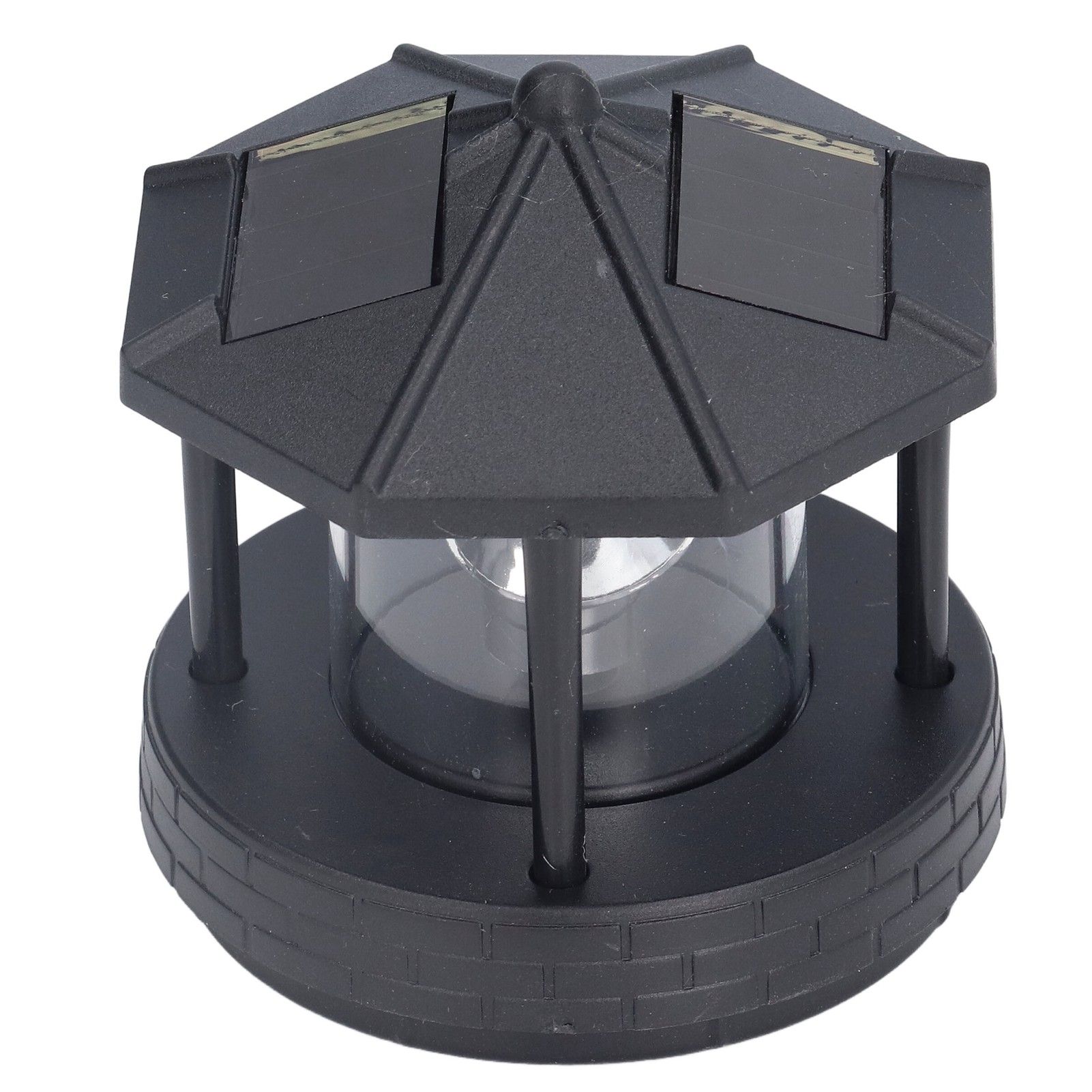 LED Solar Light Unique Tower Design 360 Degree Rotation Energy Saving Easy view 7