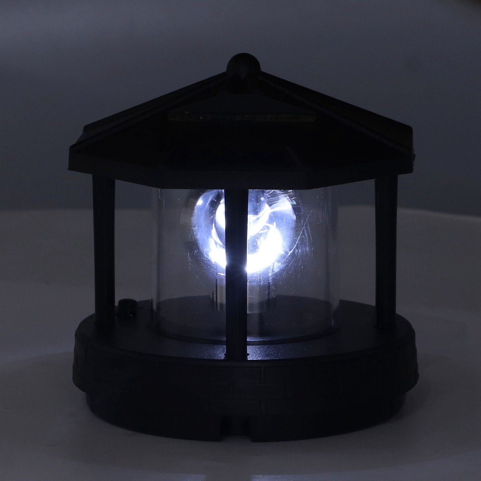 LED Solar Light Unique Tower Design 360 Degree Rotation Energy Saving Easy view 13
