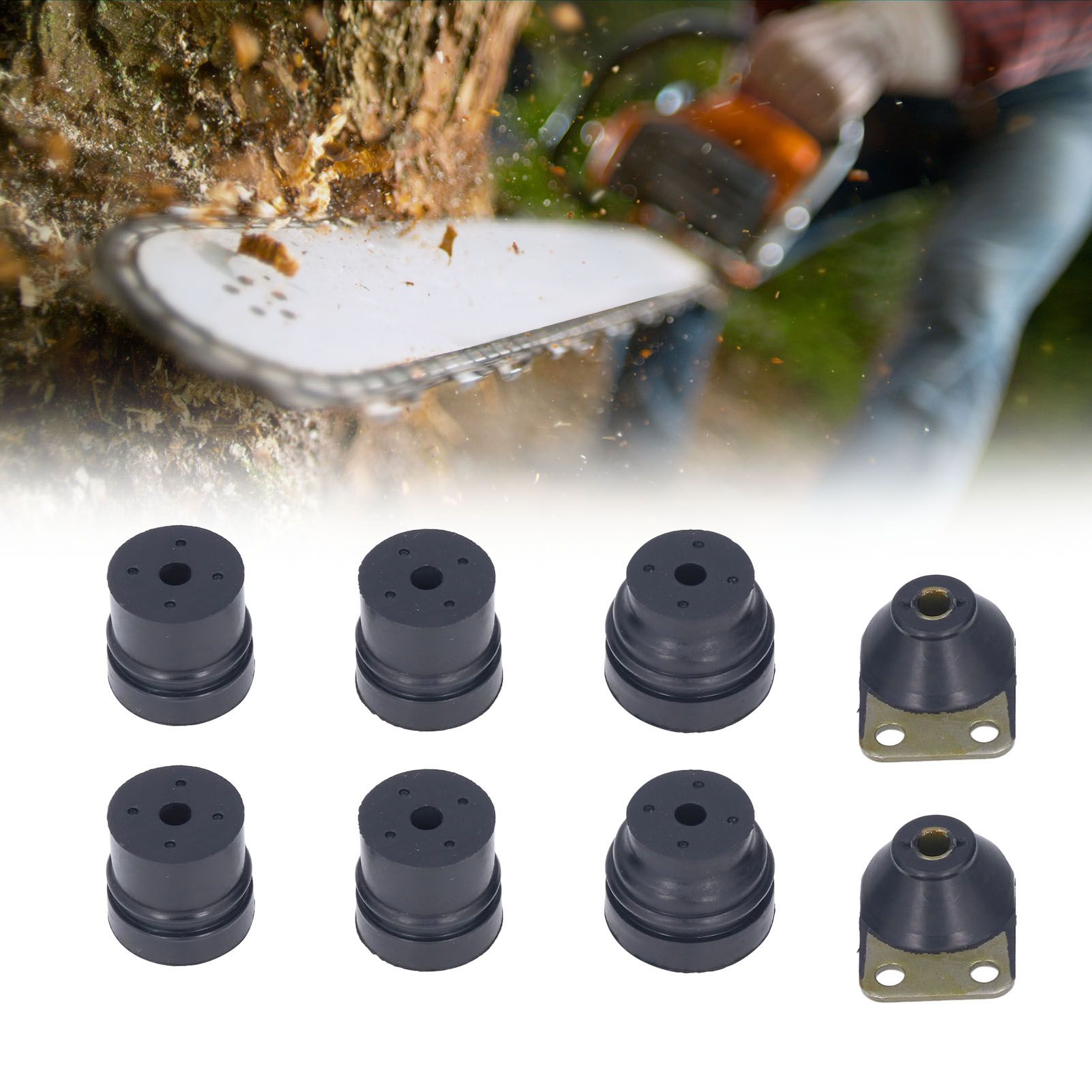 Chainsaw Mount Compatible Buffer Bracket Set for STIHL 028 Replacement view 11