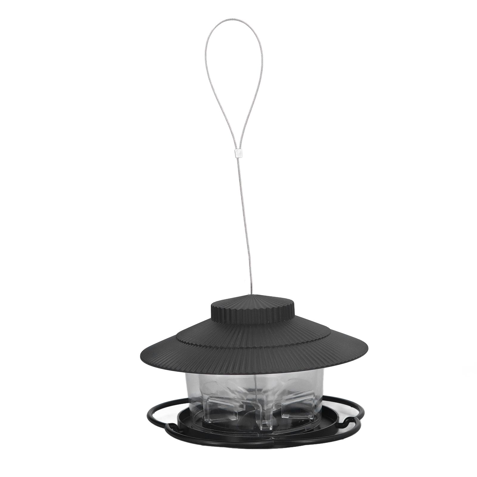 Bird Feeder 1L Durable ABS Easy Filling Transparent Container Portable view 7