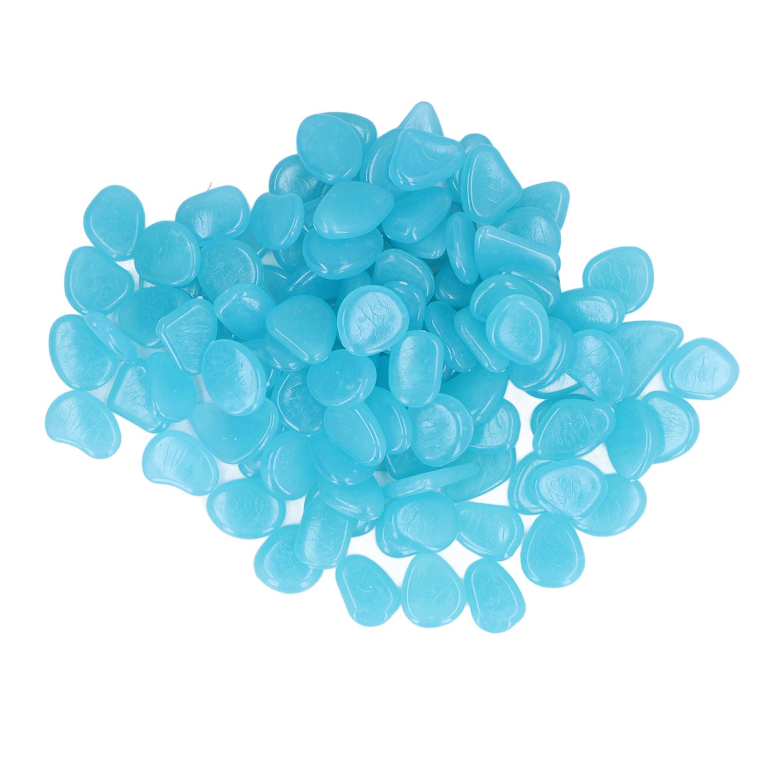 Outdoor Luminous Stones Colorful Fluorescent Luminous Pebbles for Dark Garden
