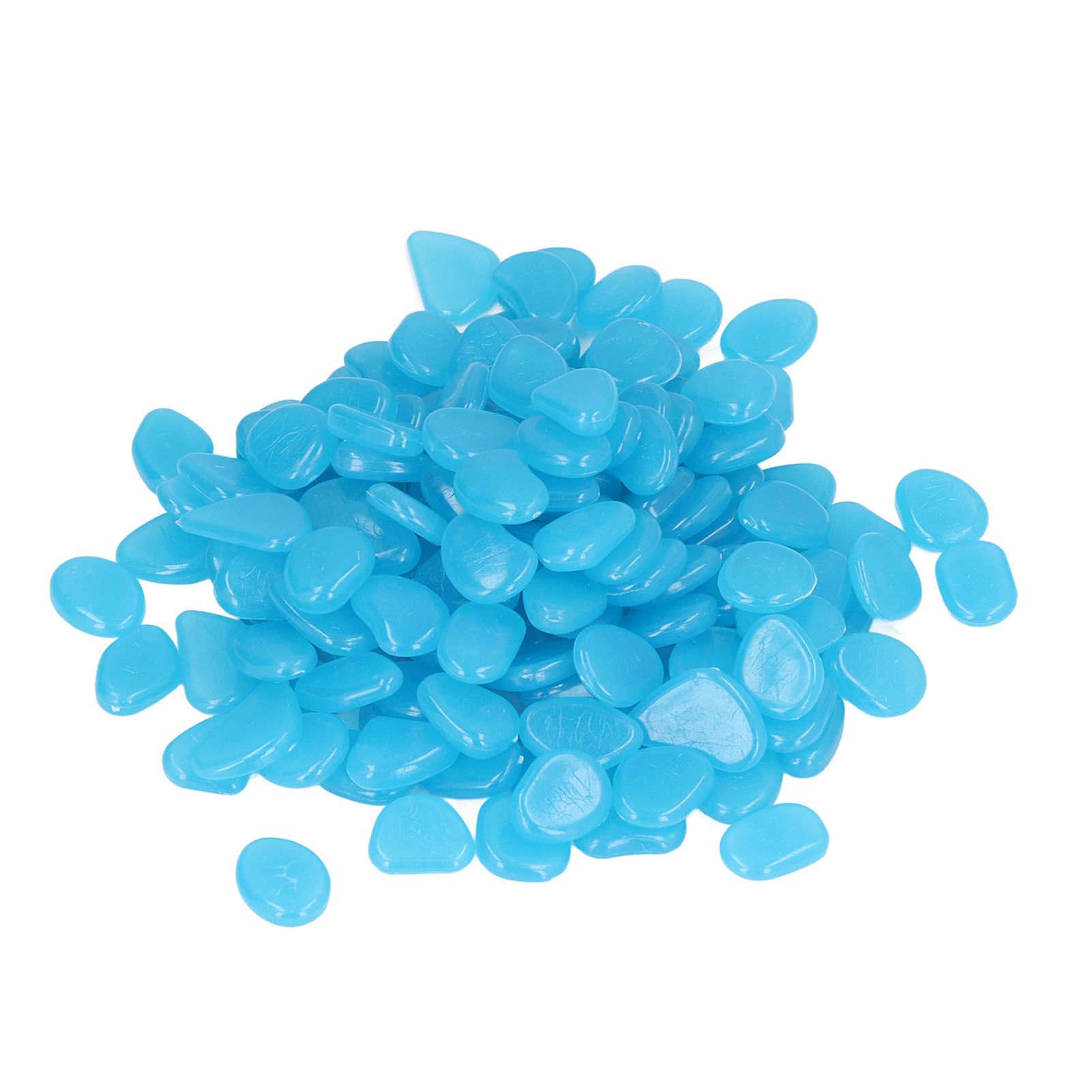Outdoor Luminous Stones Colorful Fluorescent Luminous Pebbles for Dark Garden