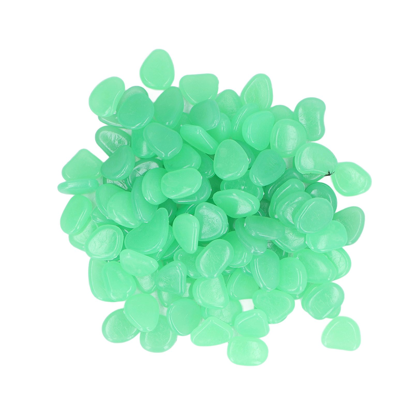 Outdoor Luminous Stones Colorful Fluorescent Luminous Pebbles for Dark Garden