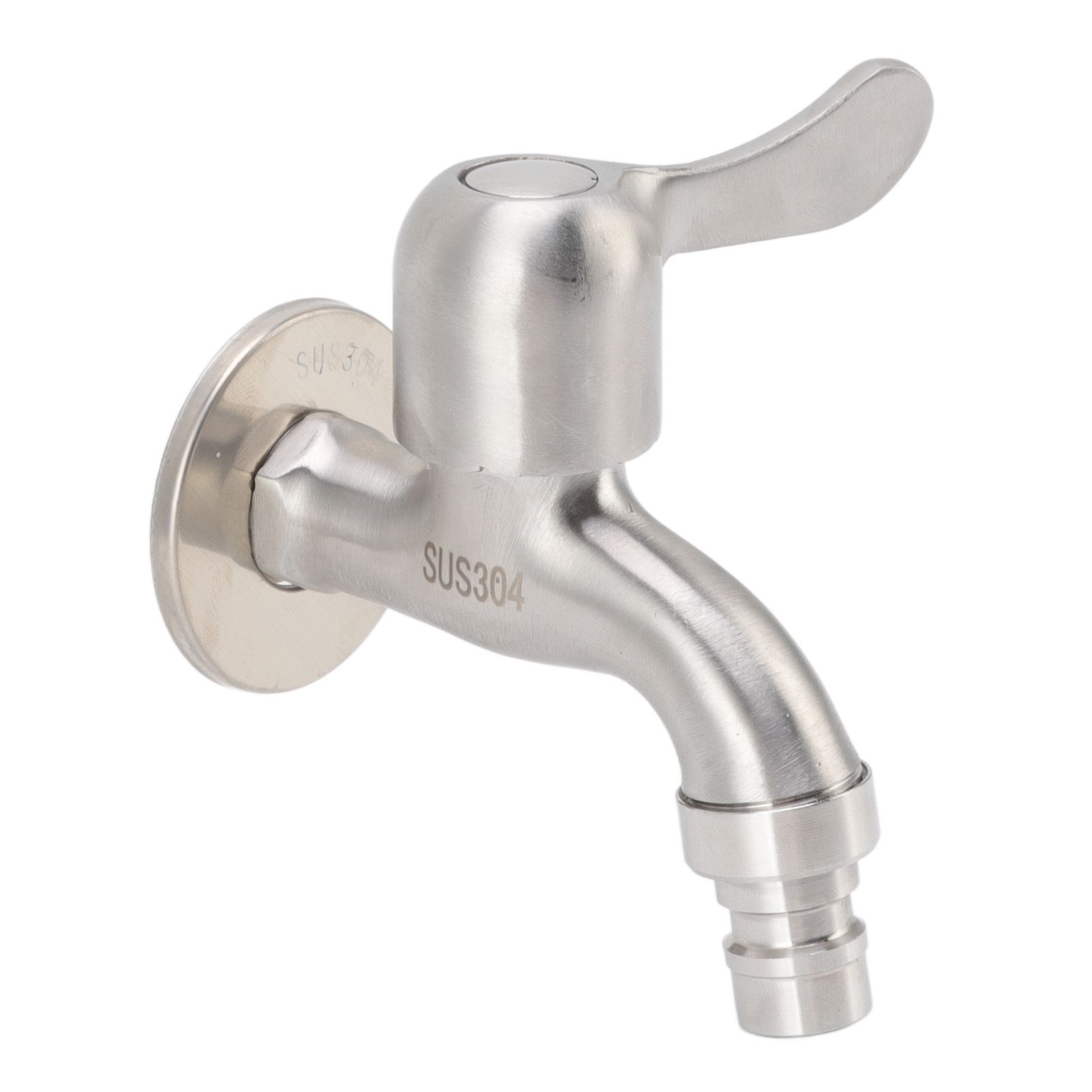 G1/2 Washing Machine Tap Leakage Proof Cold Water Stainless Steel Wall Mounted view 6
