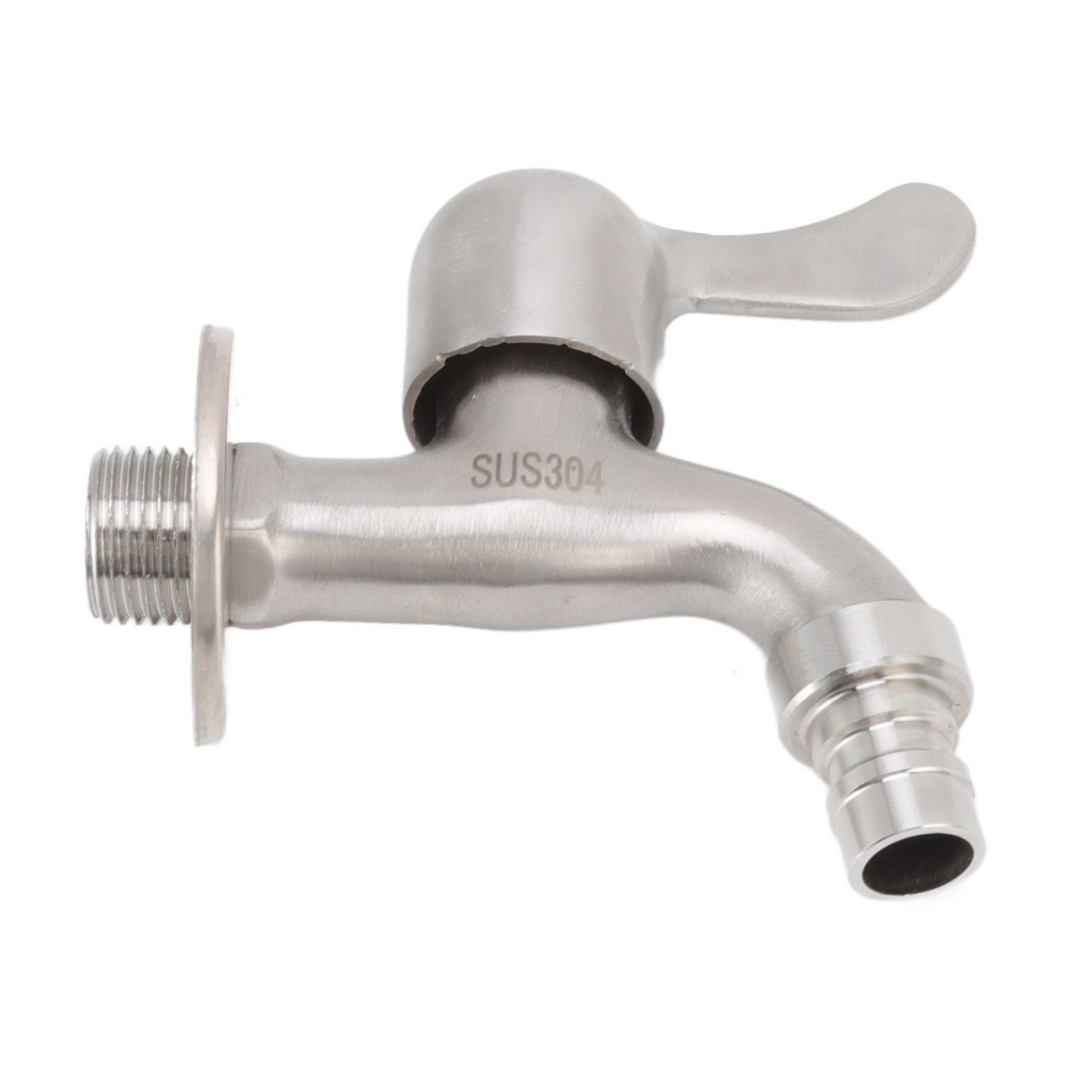 G1/2 Washing Machine Tap Leakage Proof Cold Water Stainless Steel Wall Mounted view 7