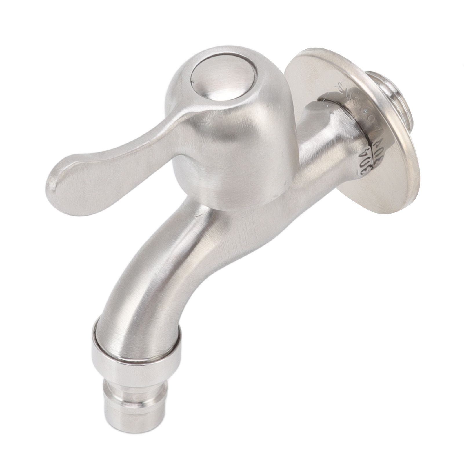 G1/2 Washing Machine Tap Leakage Proof Cold Water Stainless Steel Wall Mounted view 8